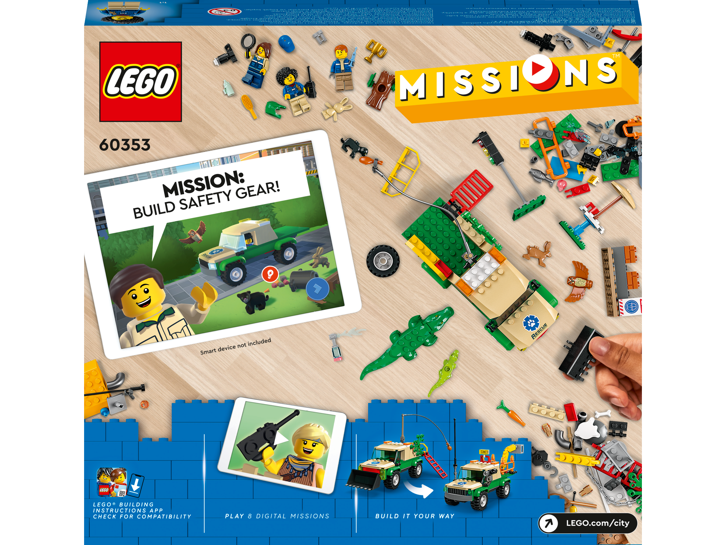 Lego 60353 Wild Animal Rescue Mission