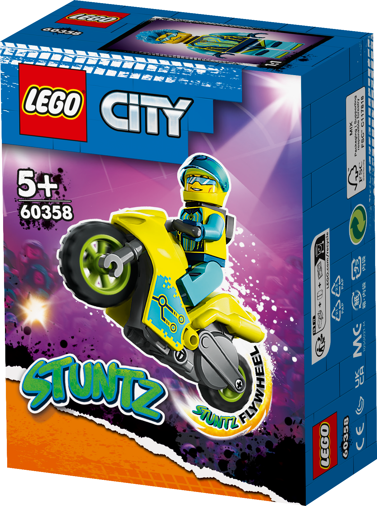 Lego 60358 Cyber Stunt Bike