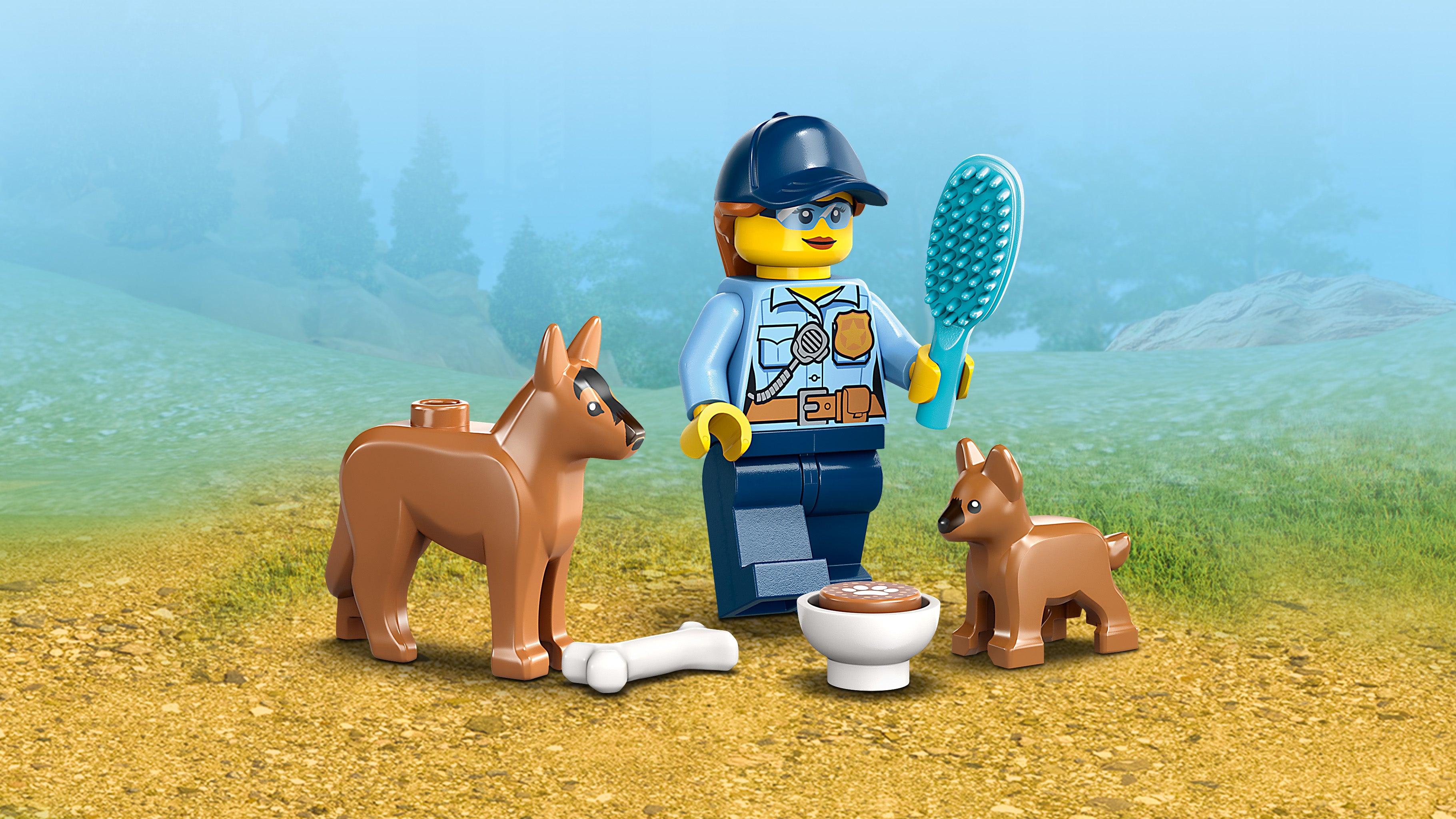 Lego 60369 Mobile Police Dog Training Set & 4x4