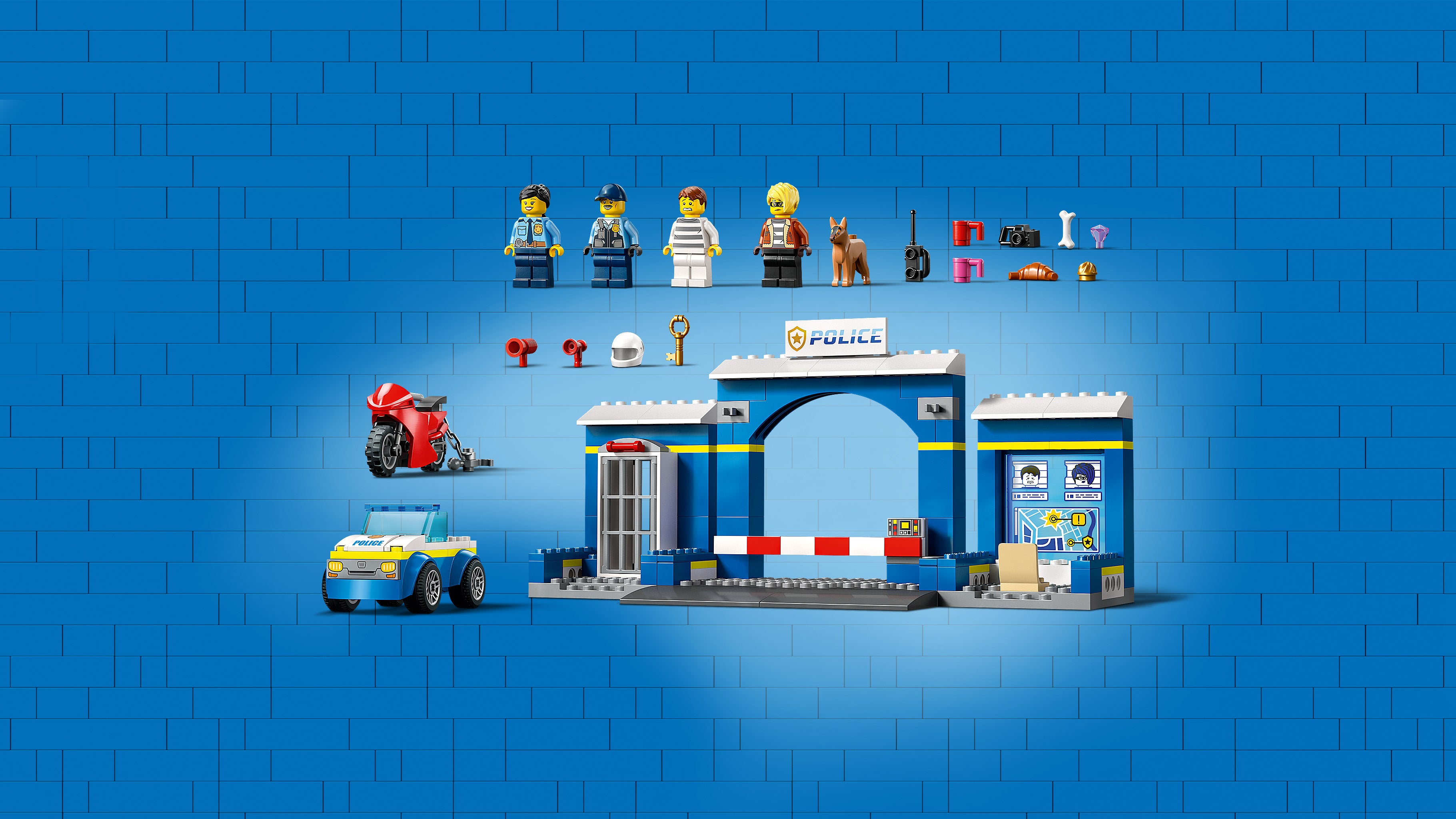 Lego 60370 Police Station Chase Set