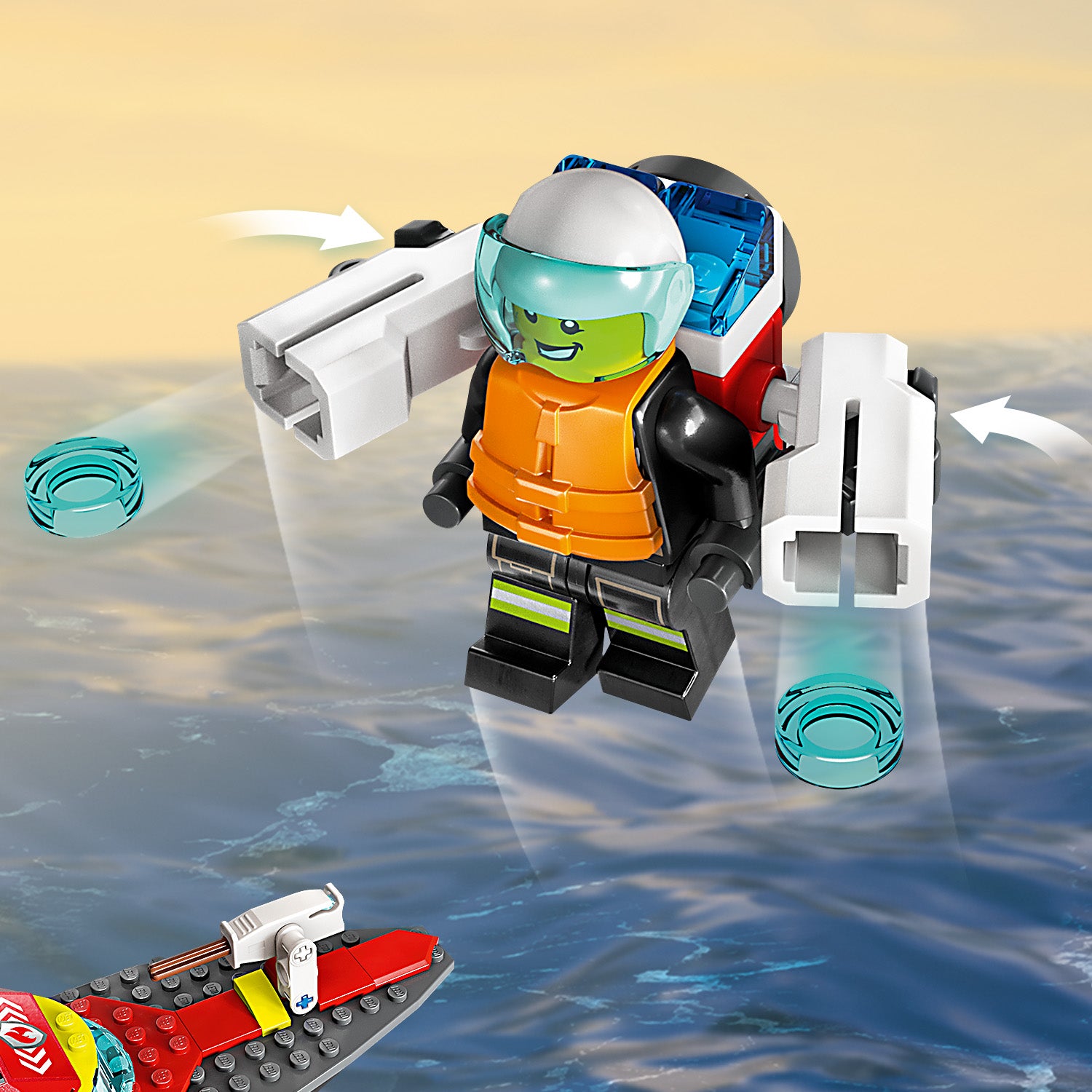 Lego 60373 Fire Rescue Boat