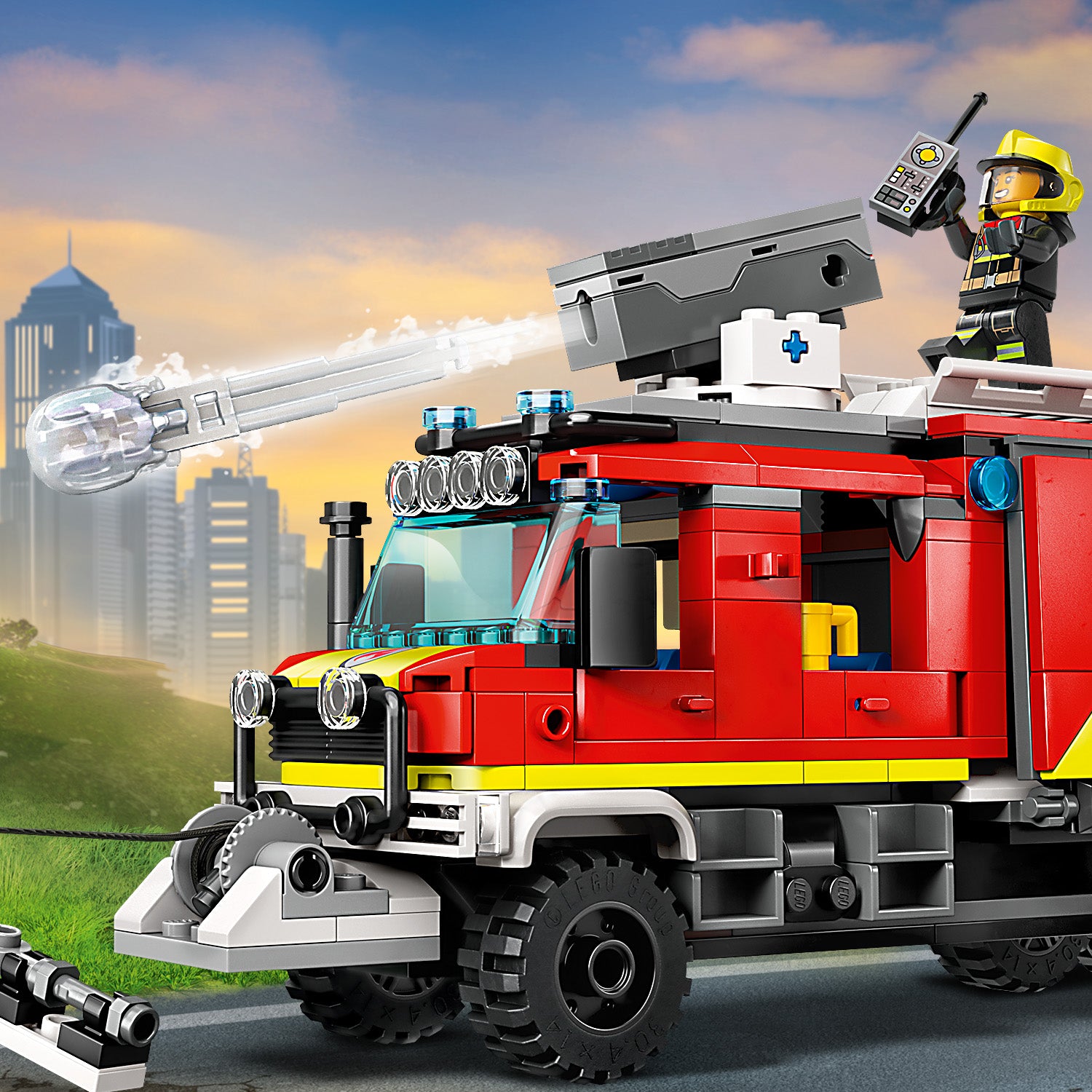 Lego rescue online truck