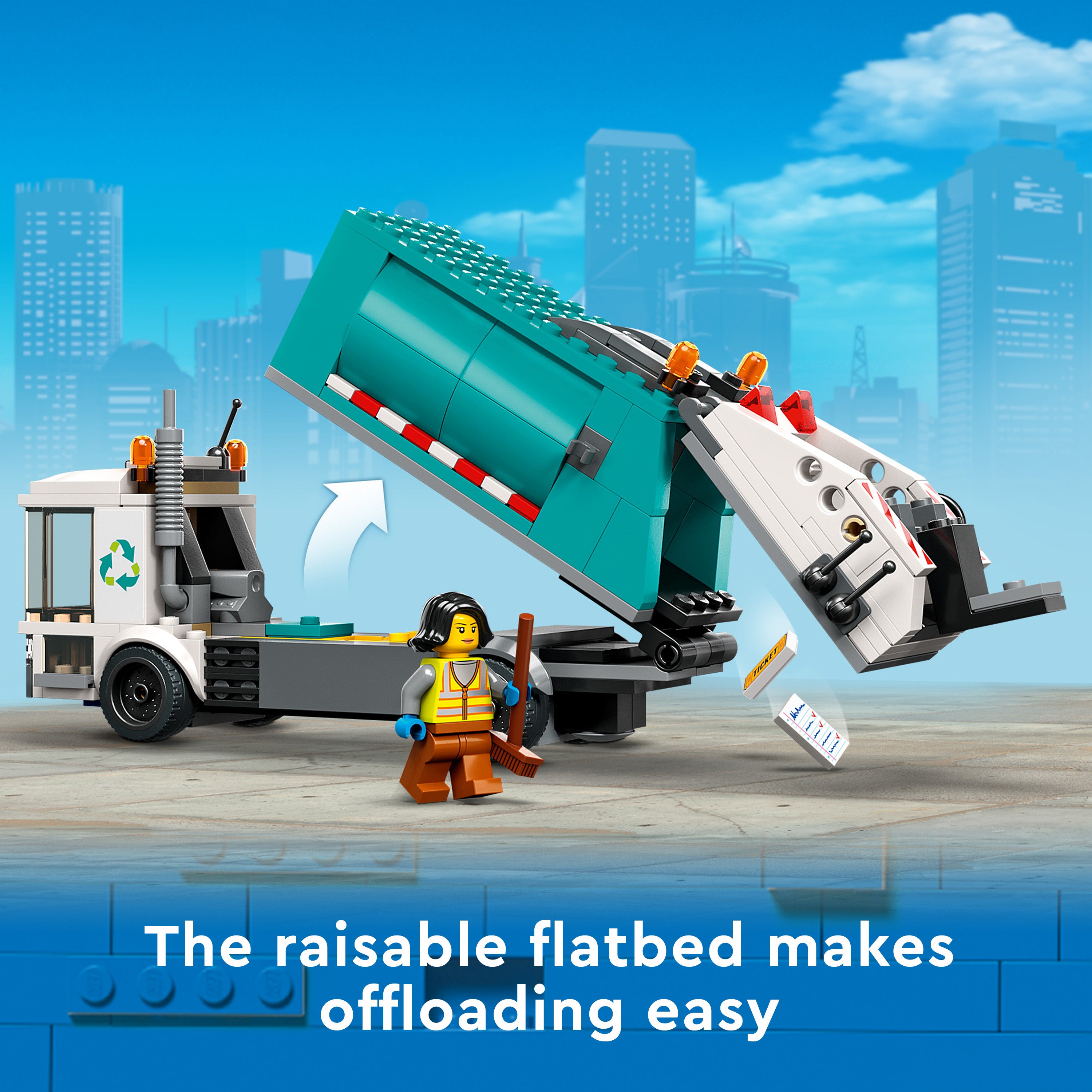Lego recycling truck instructions 2025