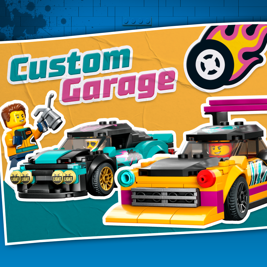 Lego 60389 Custom Car Garage