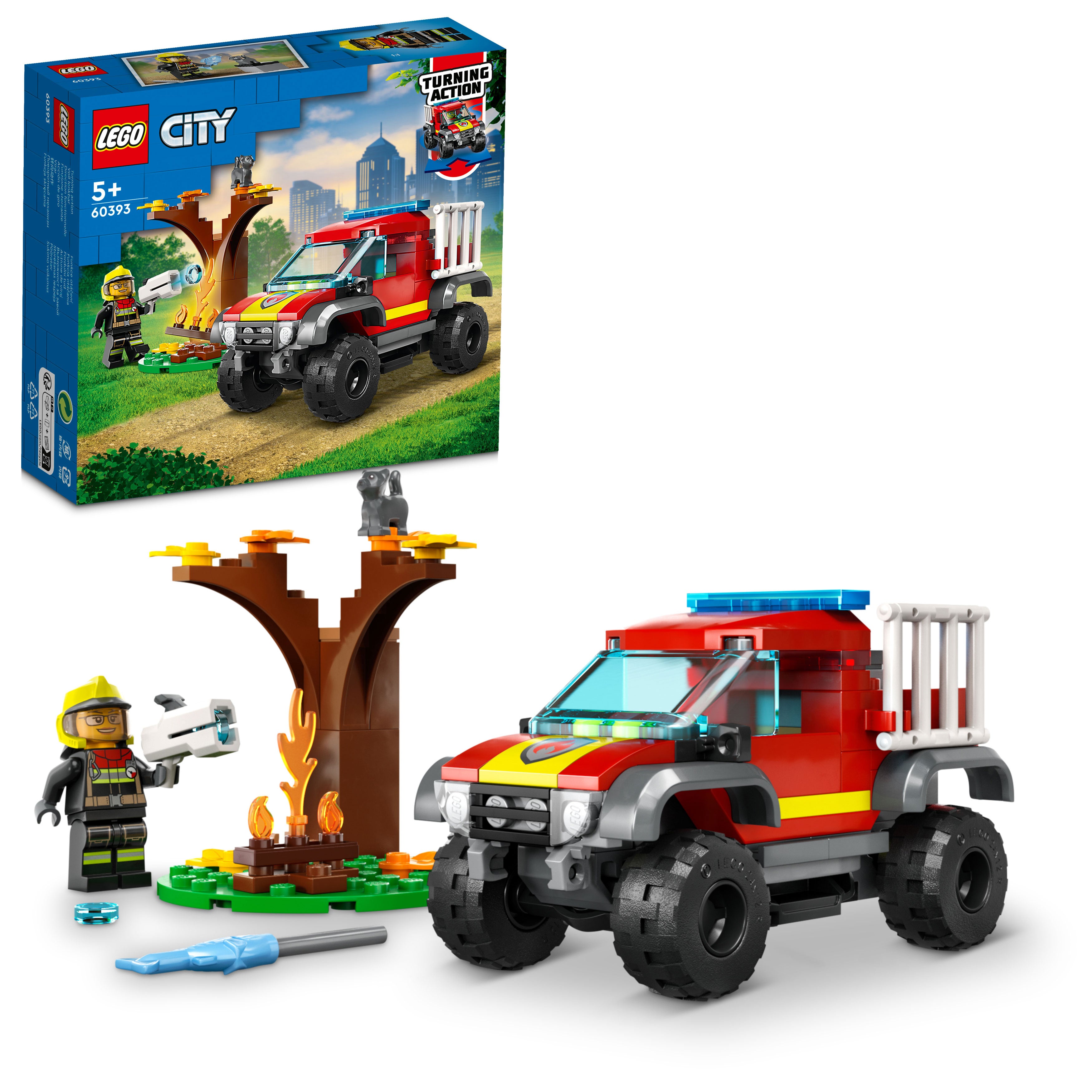 Lego 60393 4x4 Fire Truck Rescue