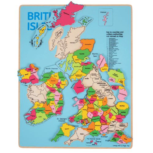 British Isles Inset Puzzle