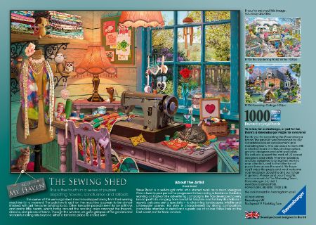 The Sewing Shed Haven No.4 1000 Piece Jigsaw