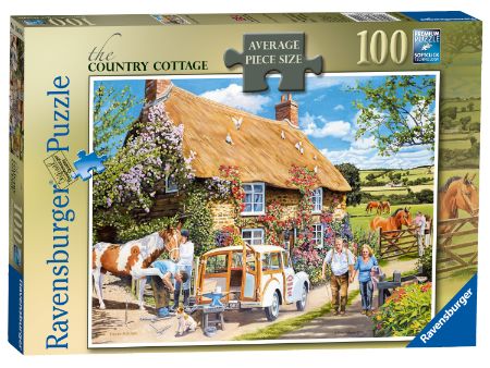 The Country Cottage 100 Piece Jigsaw Puzzle