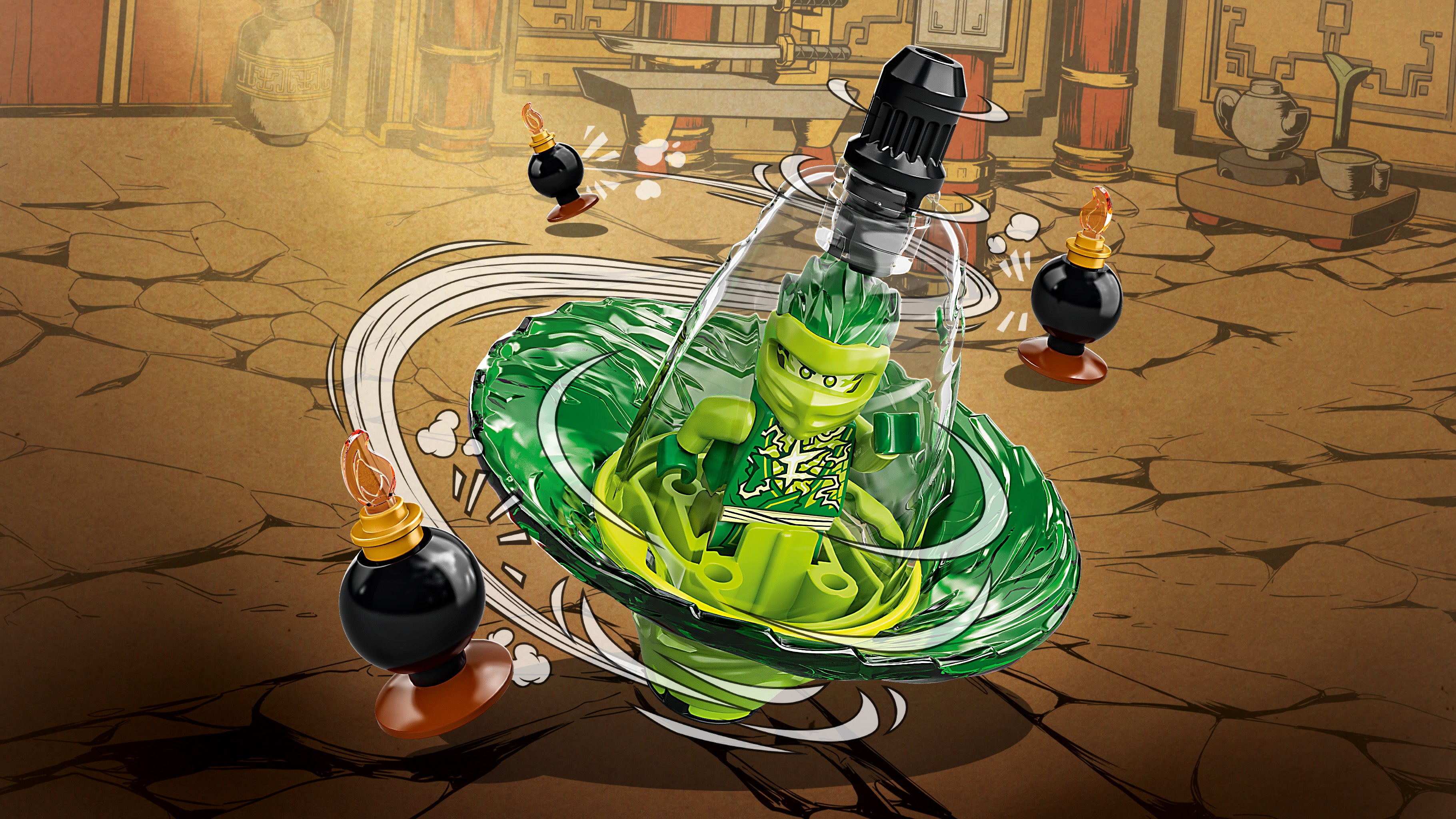 Lego 70689 Lego Ninjago Bomb Dodge Spinner
