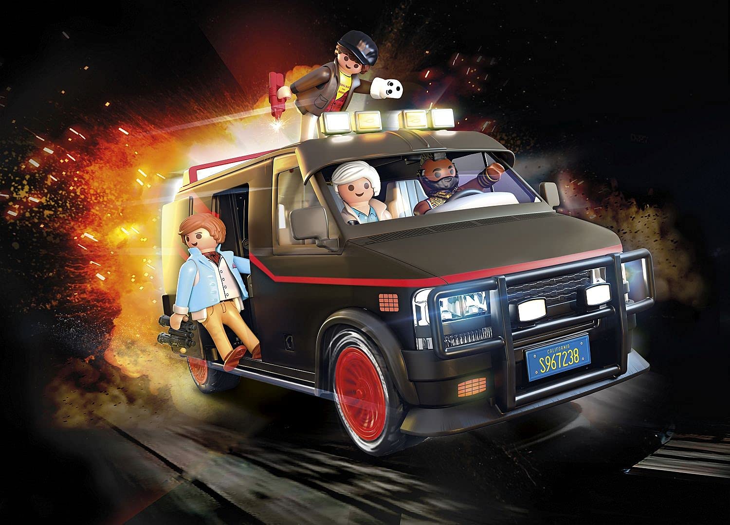 Playmobil A-Team Van & Figure Set