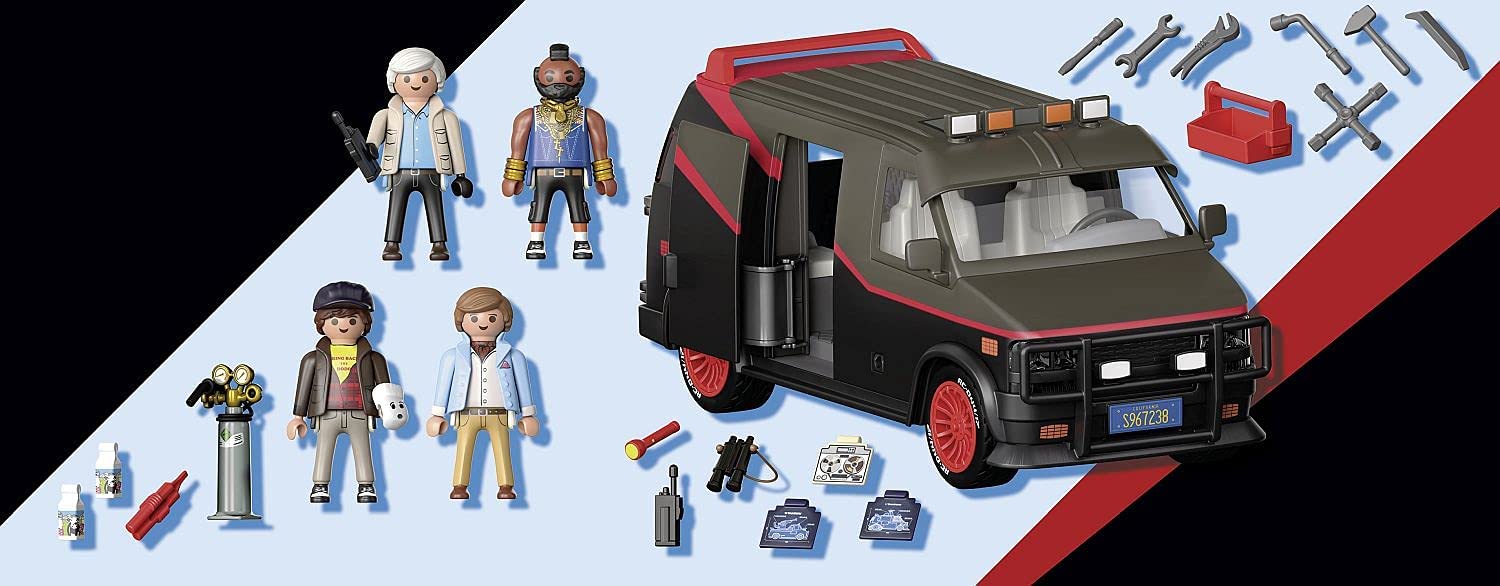 Playmobil A-Team Van & Figure Set