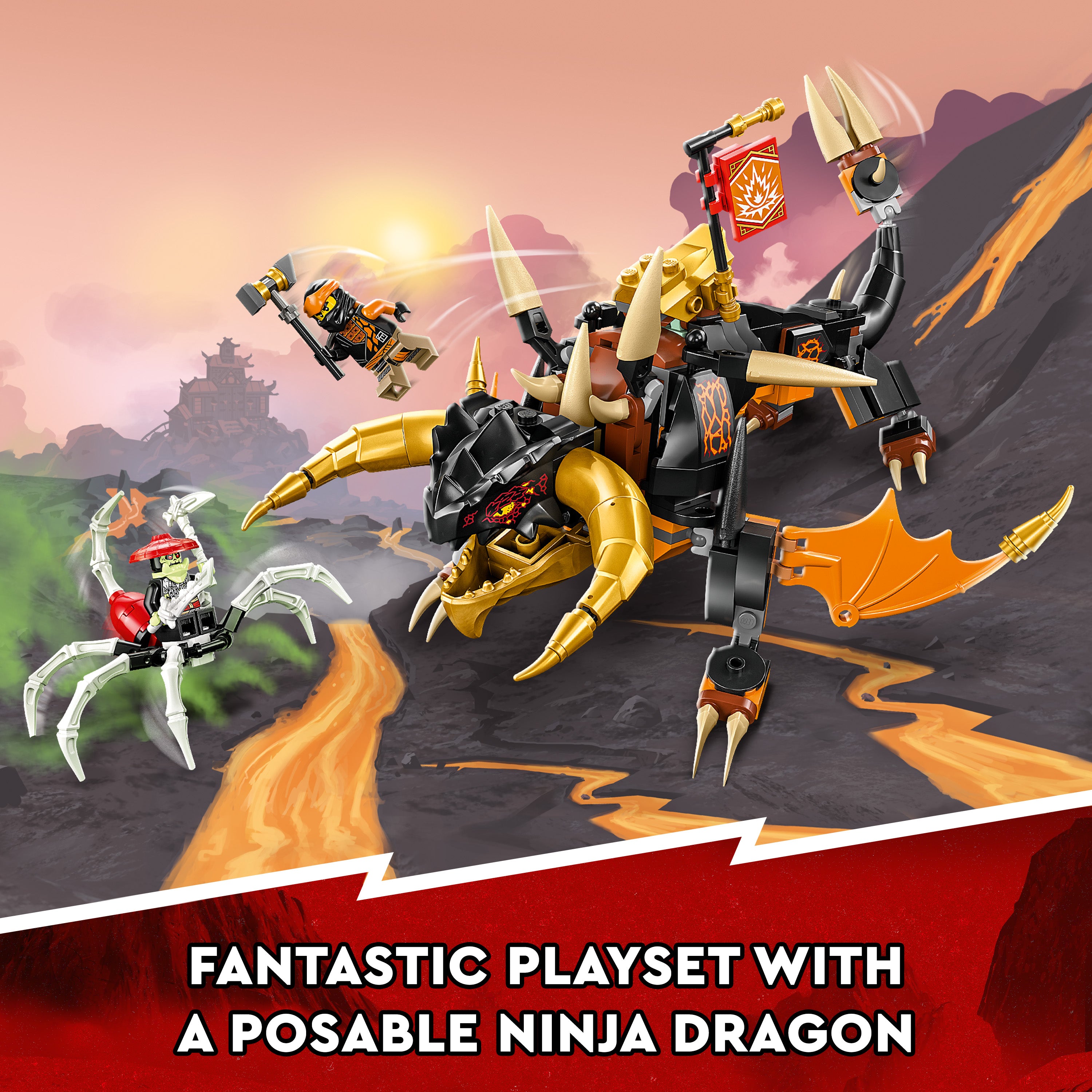 Ninja dragon lego deals