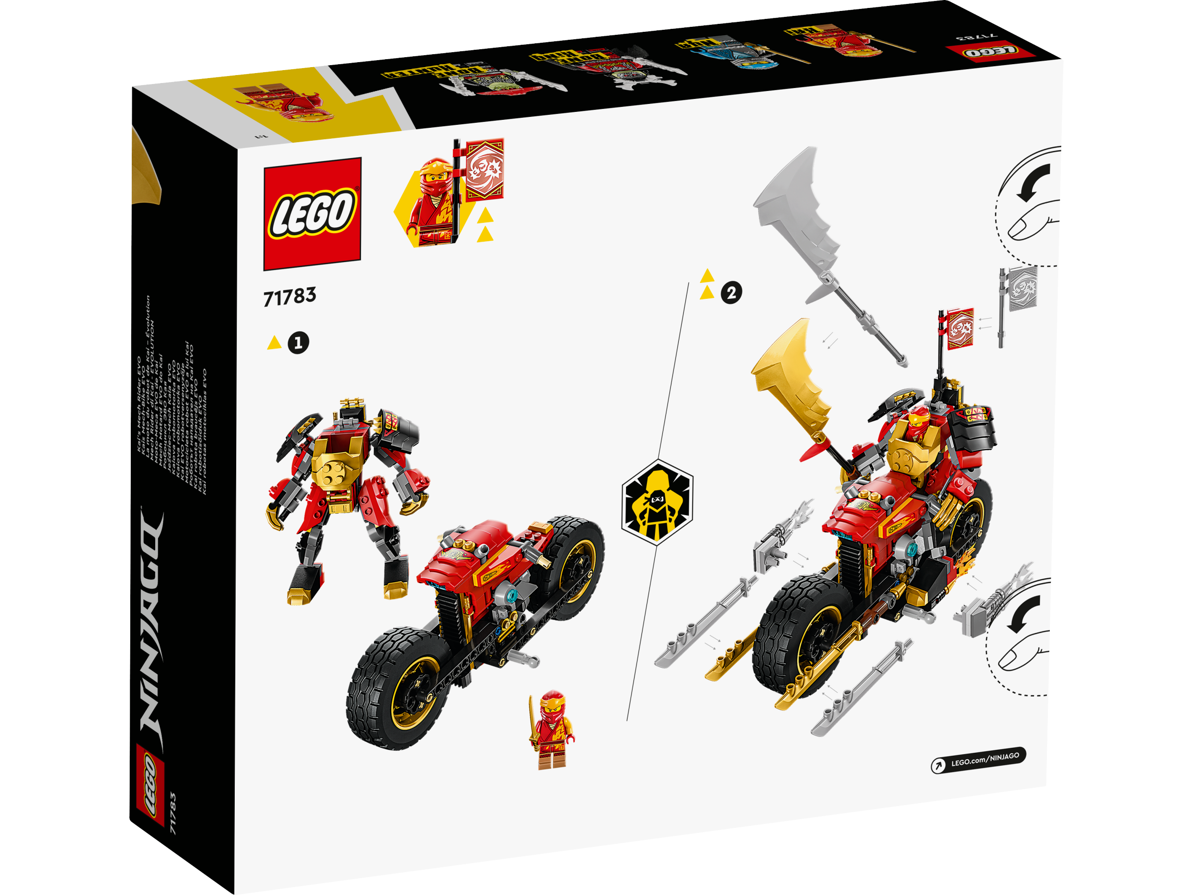 Lego 71783 Kais Mech Rider EVO