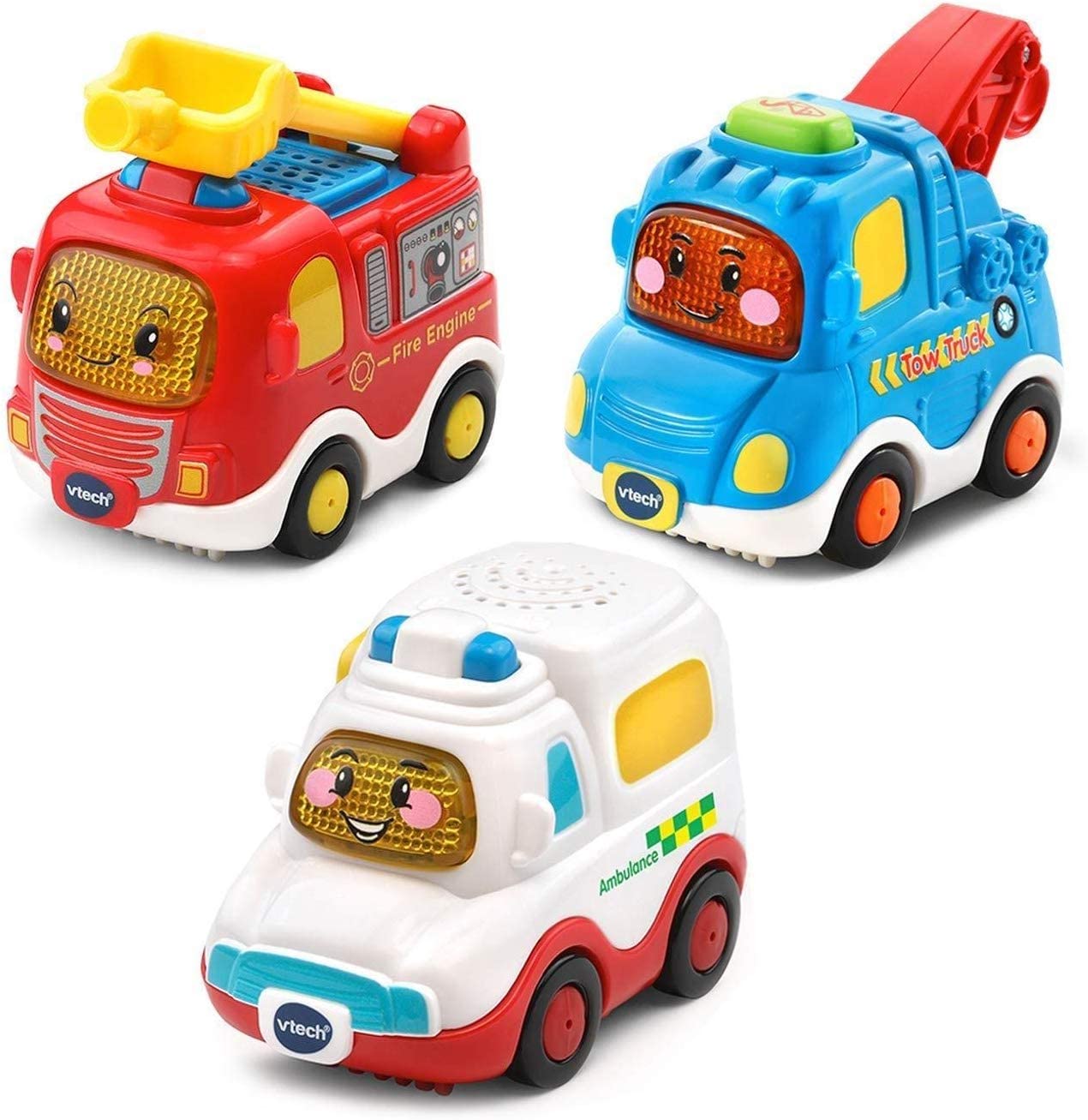 Toot-Toot Drivers 3 Car Pack Emergency Vehicles