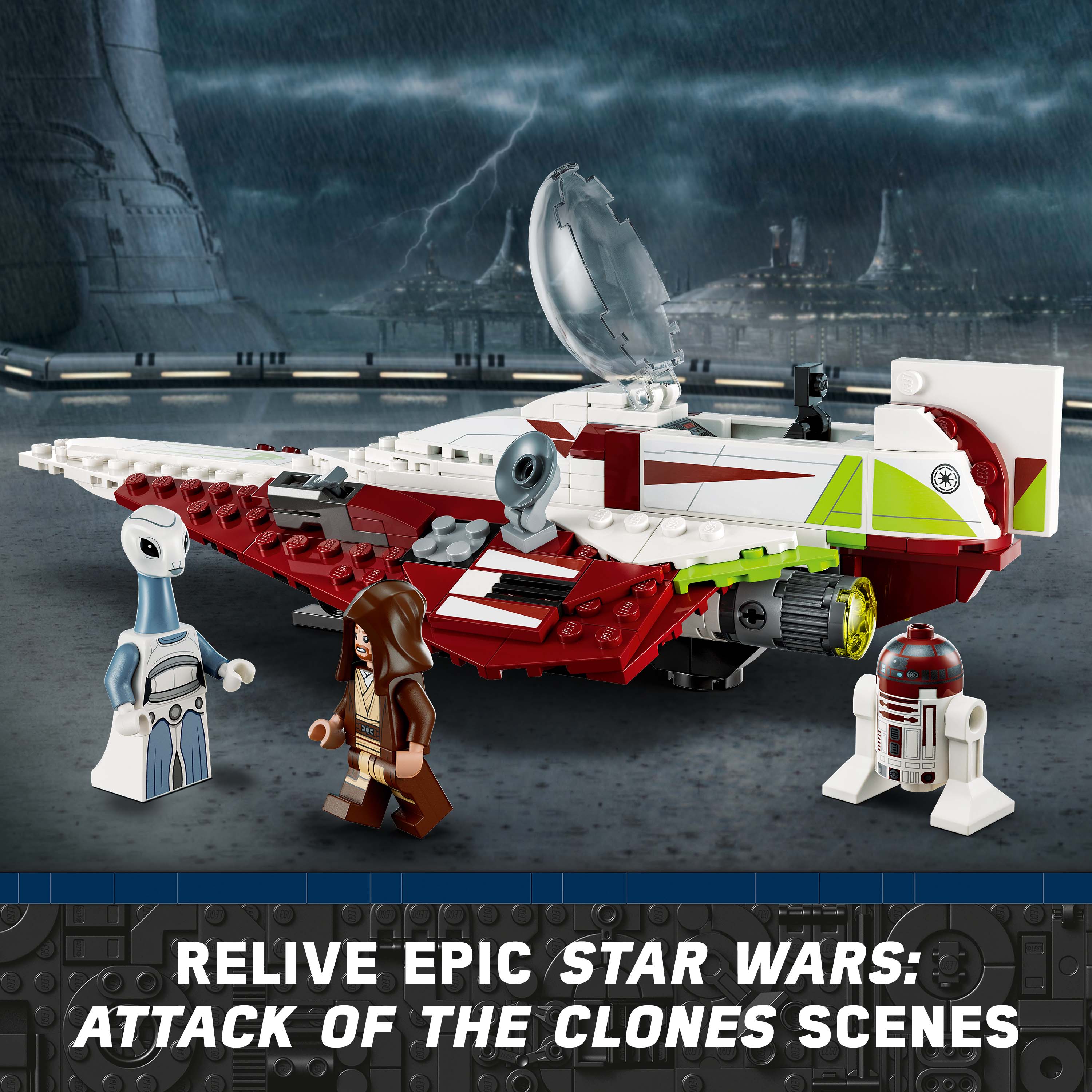 Lego 75333 Obi Wan Kenobis Jedi Fighter