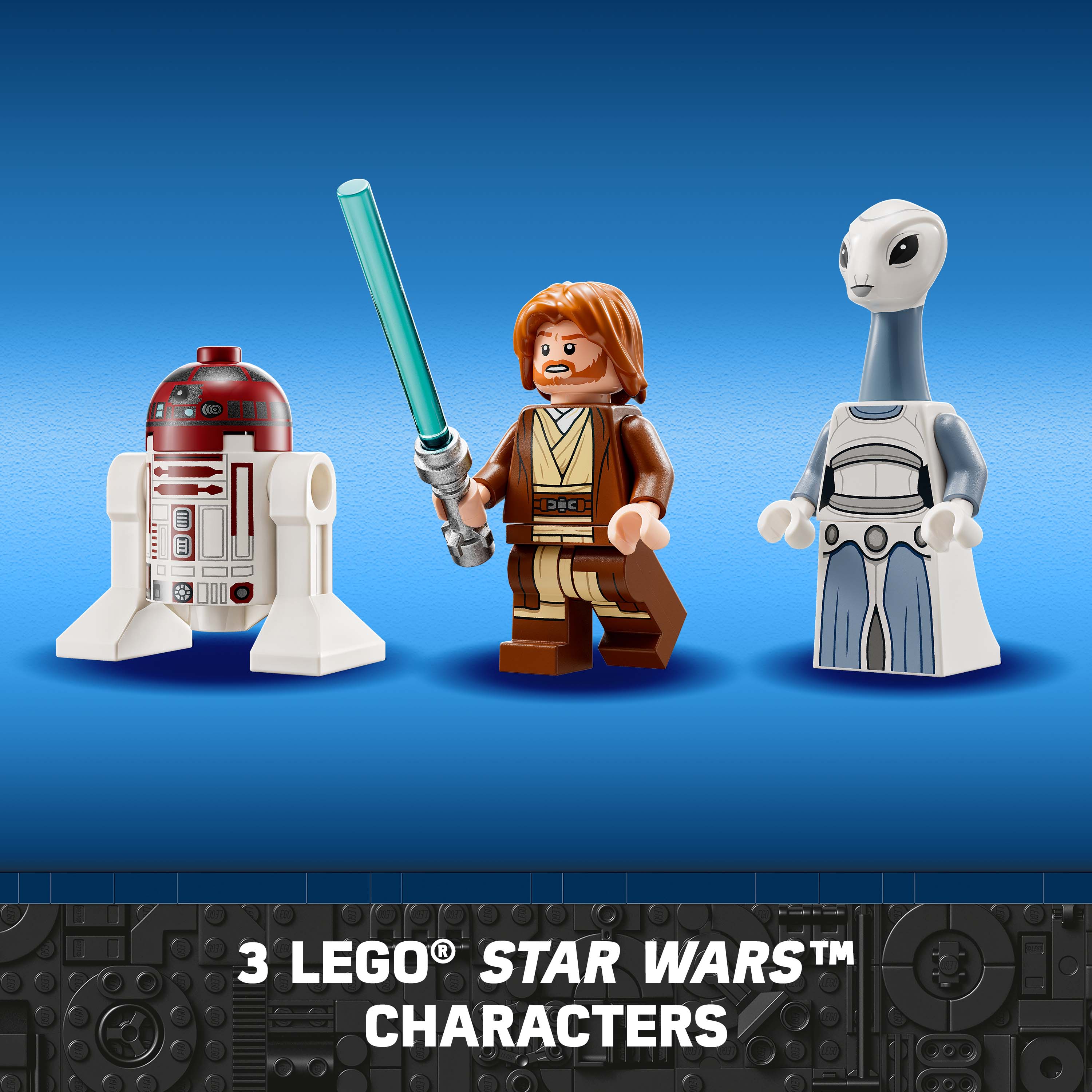 Lego 75333 Obi Wan Kenobis Jedi Fighter