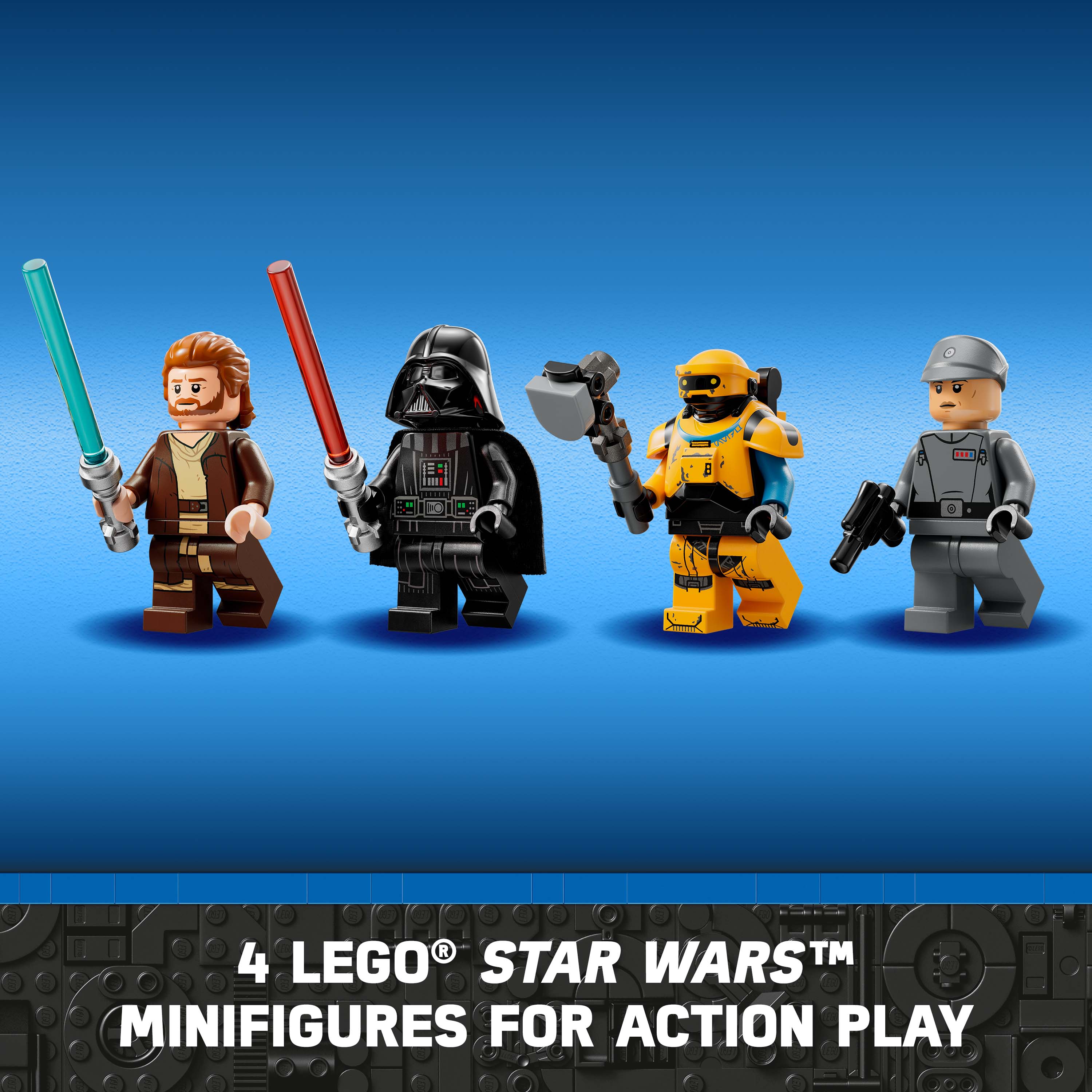 Lego 75334 Obi Wan V Darth Vader
