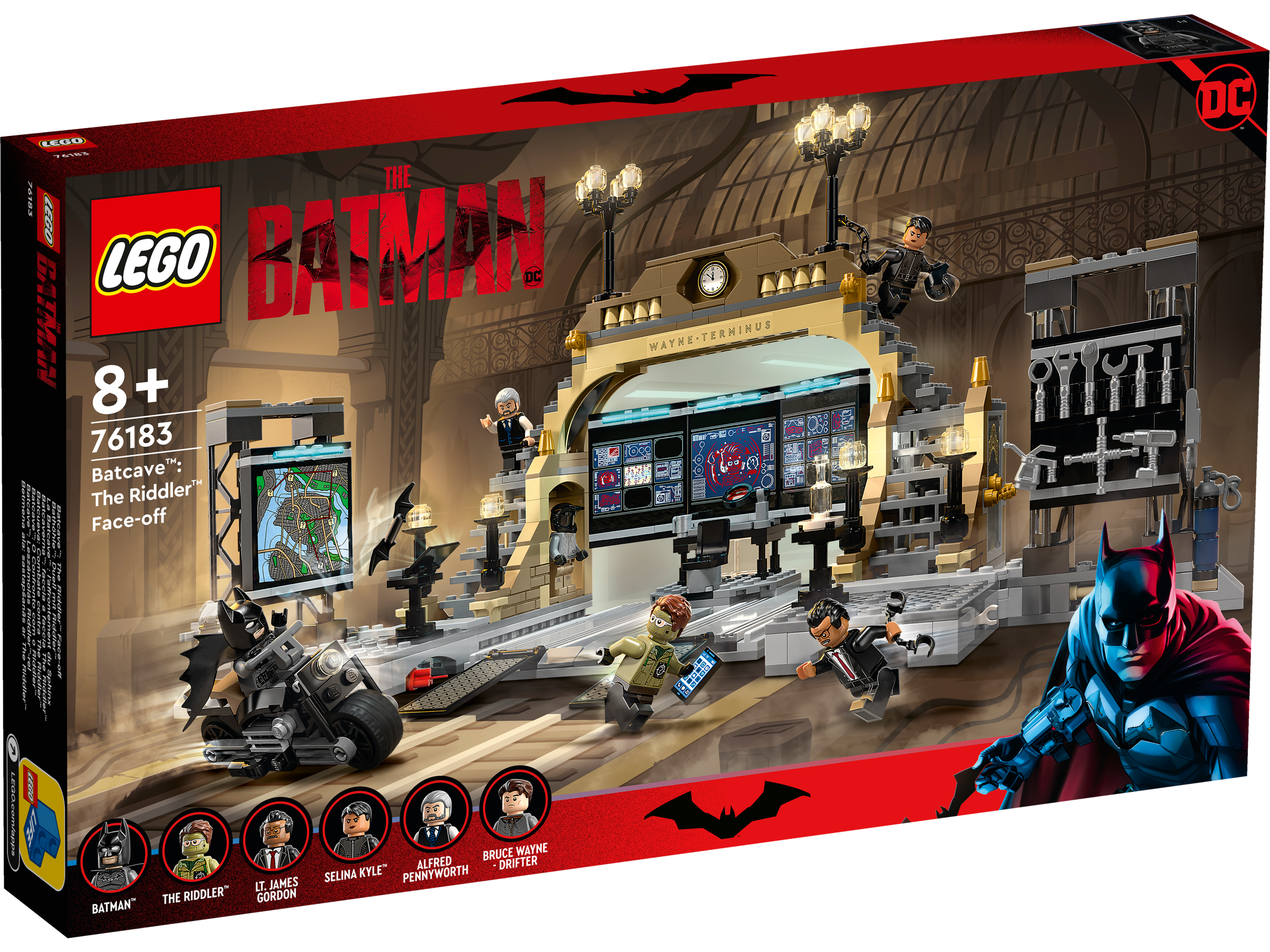 Lego 76183 Batcave The Riddler Face