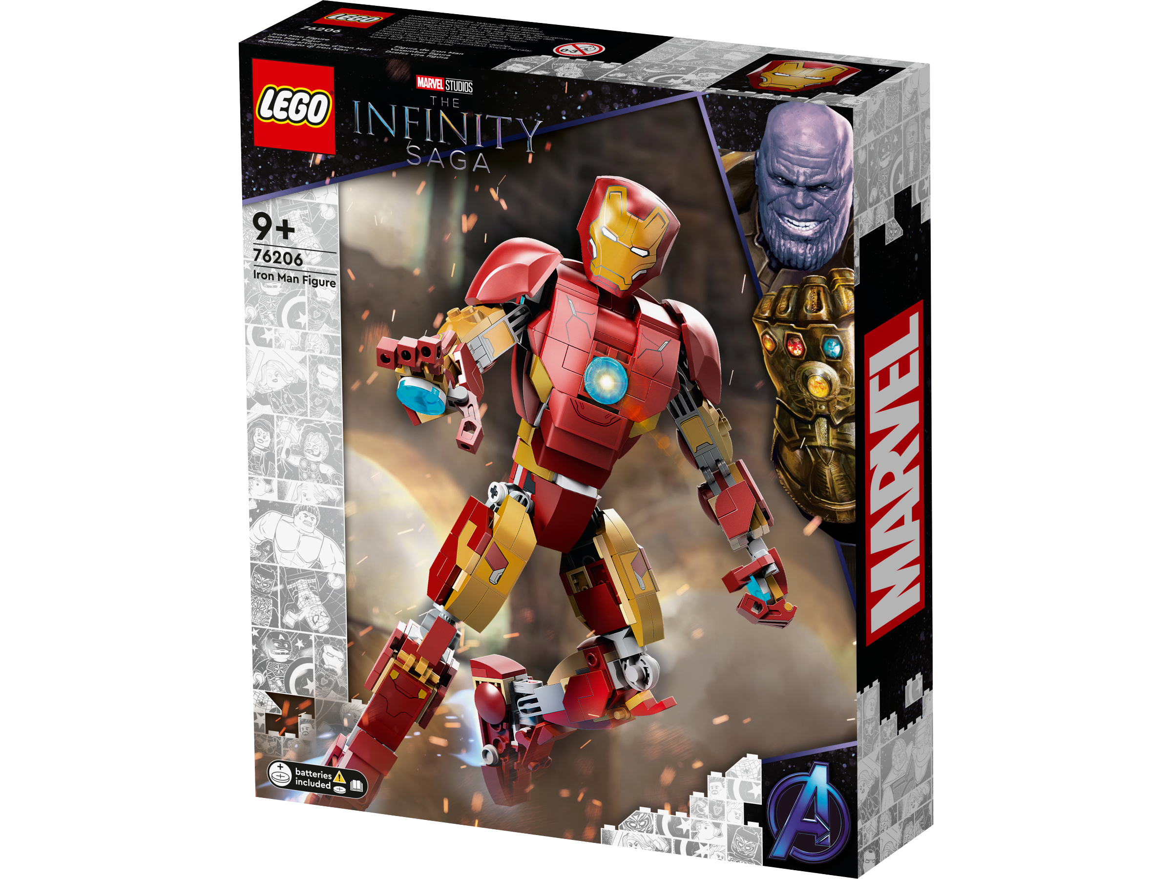 Lego 76206 Iron Man Figure