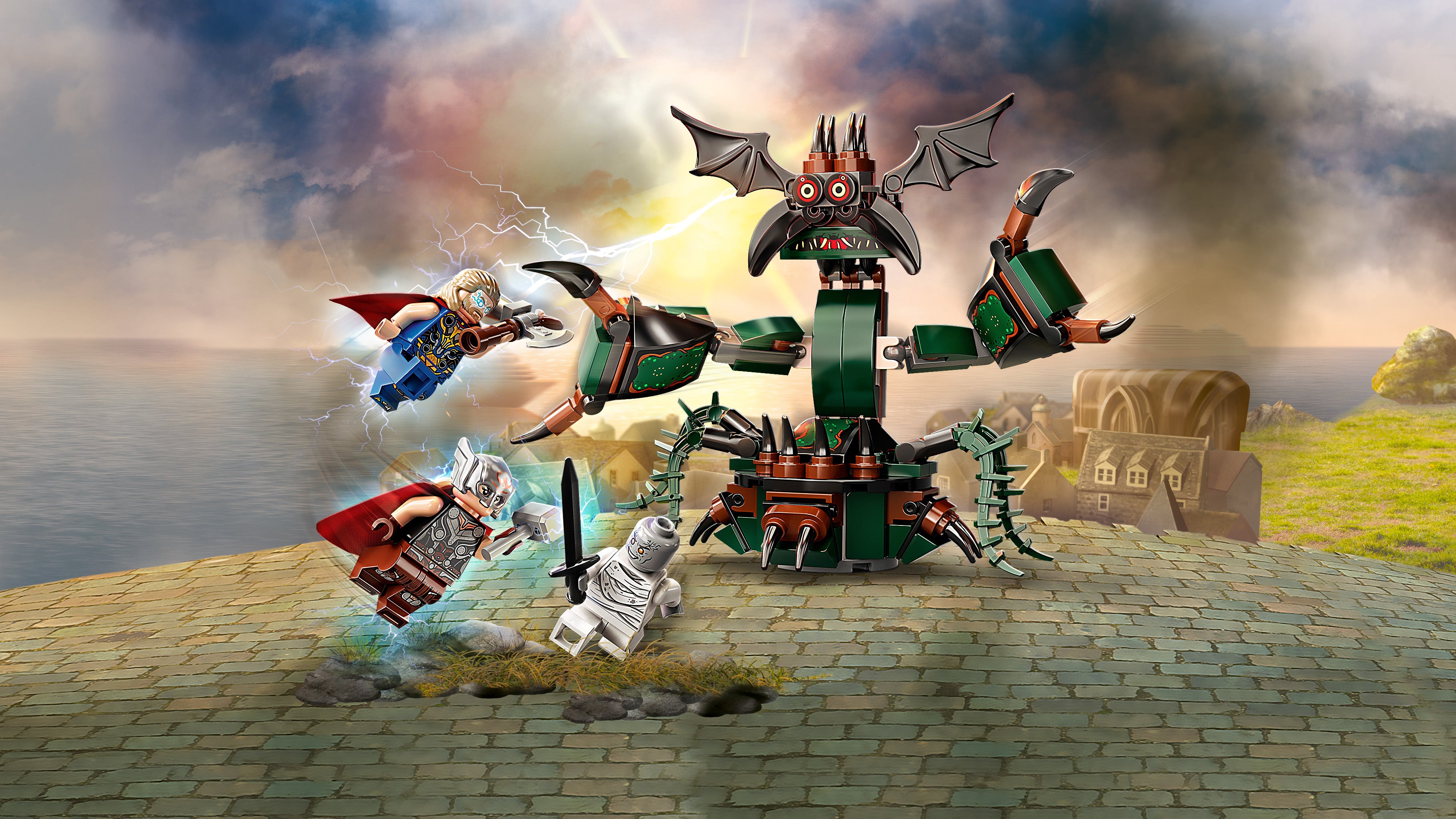 Lego 76207 Super Heroes Thor Attack on New Asgard