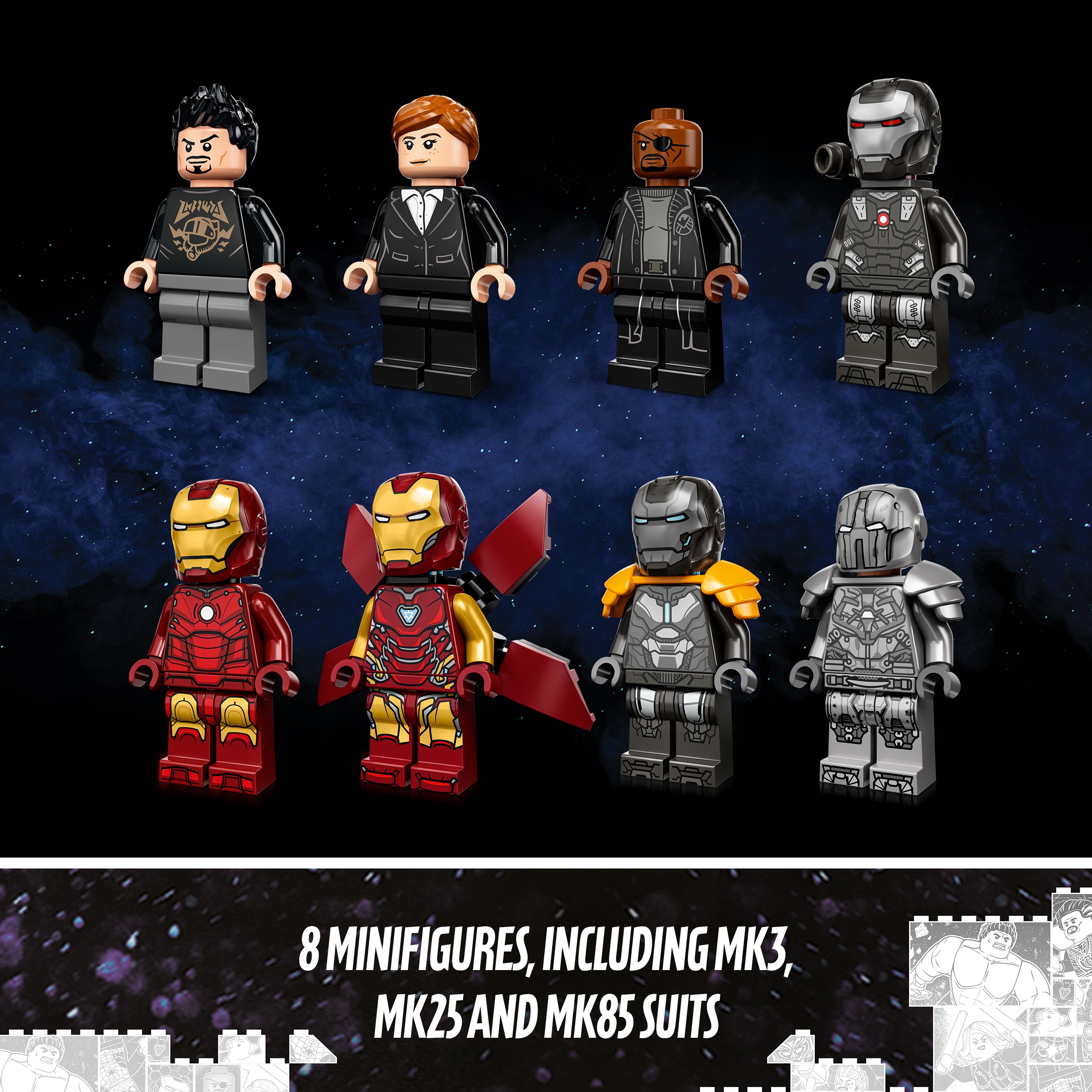 Ironman hot sale lego set