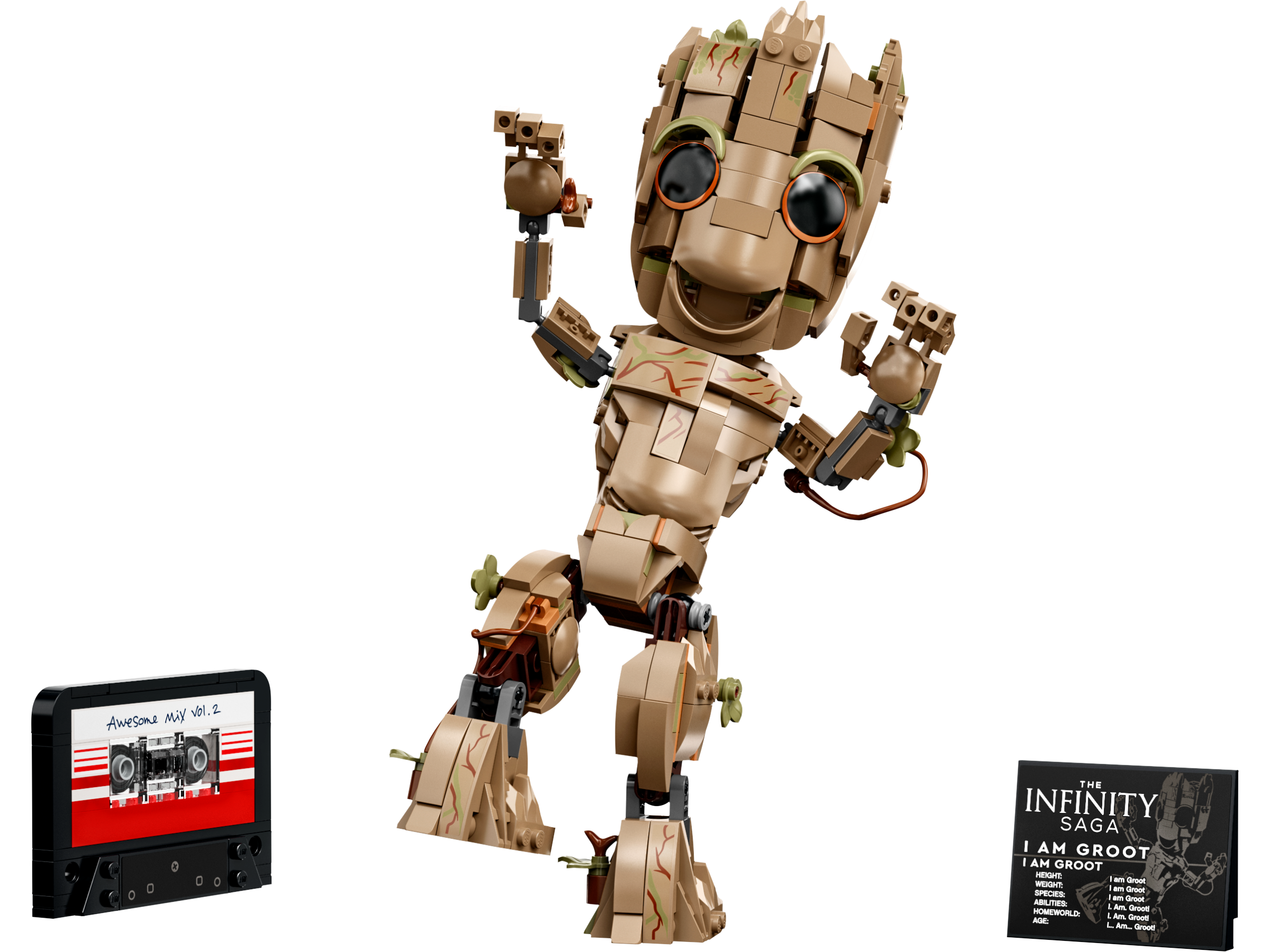 Lego 76217 Marvel I am Groot Set