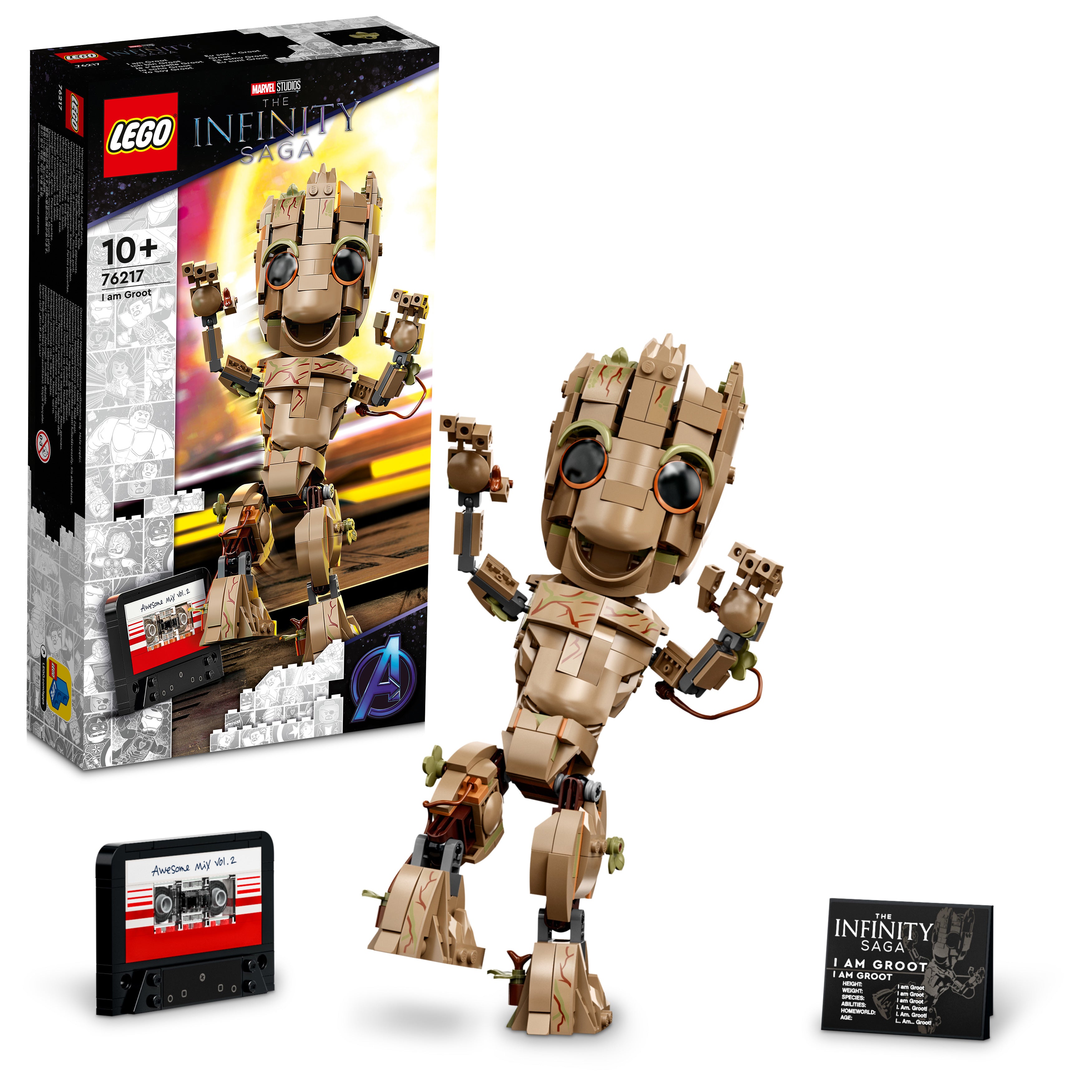 Lego 76217 Marvel I am Groot Set