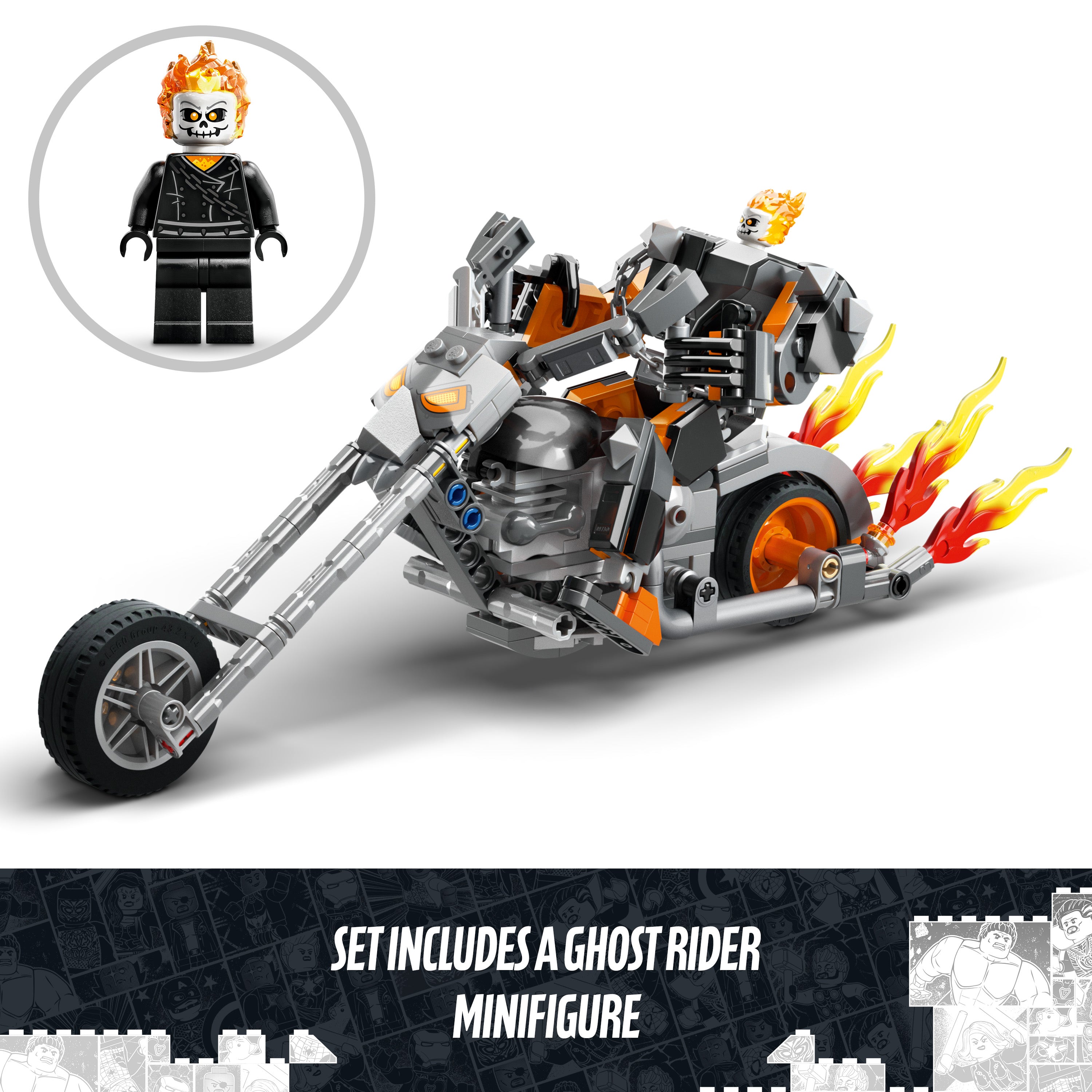 Ghost rider lego toys shop