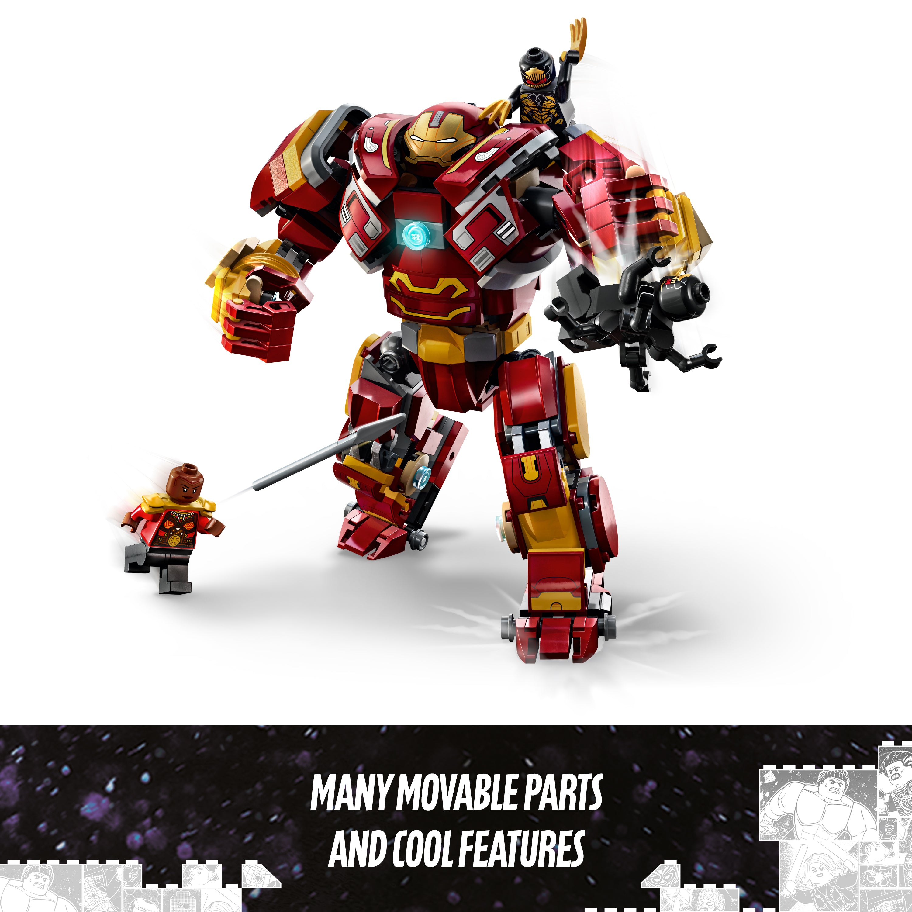 Lego 76247 The Hulkbuster The Battle