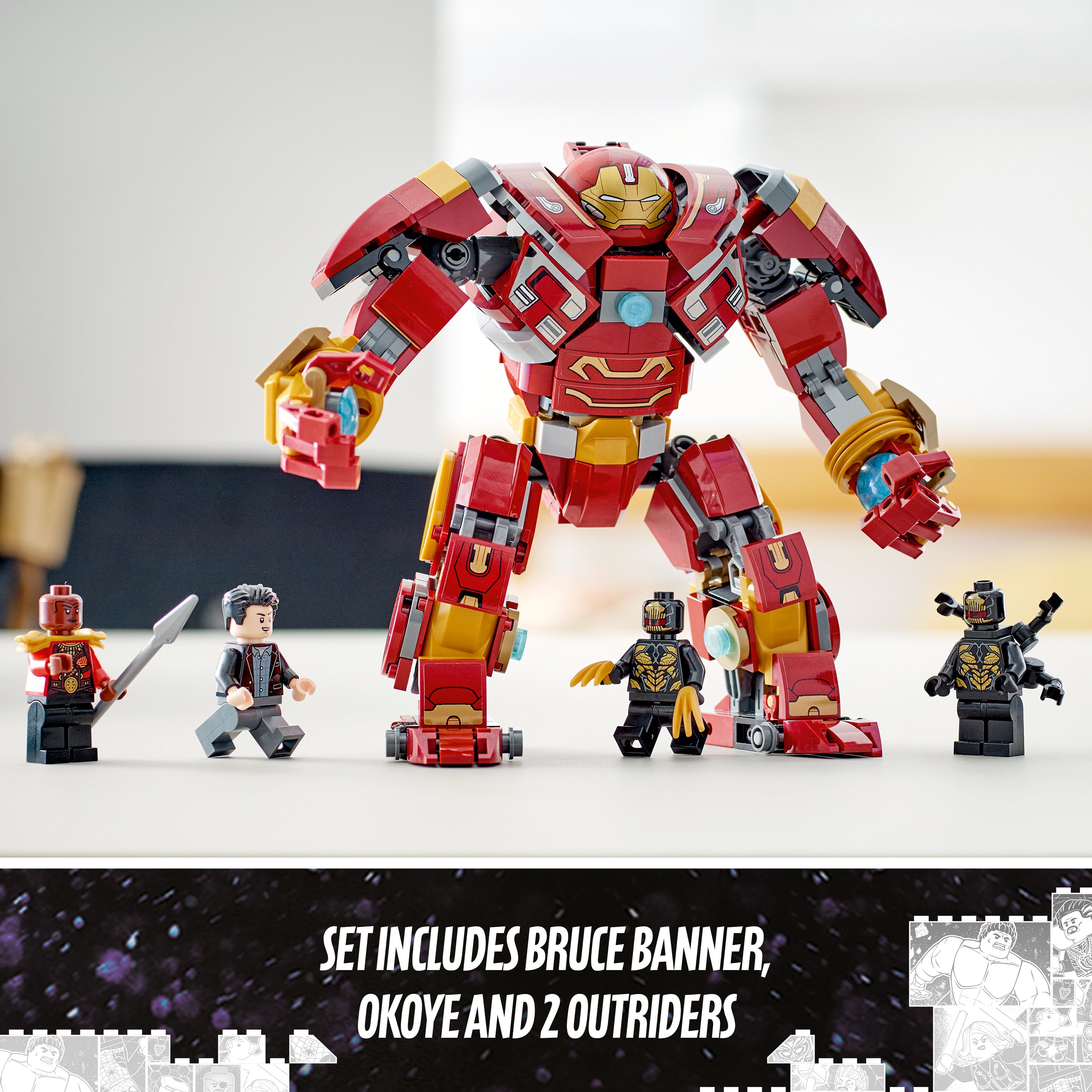 Lego 76247 The Hulkbuster The Battle