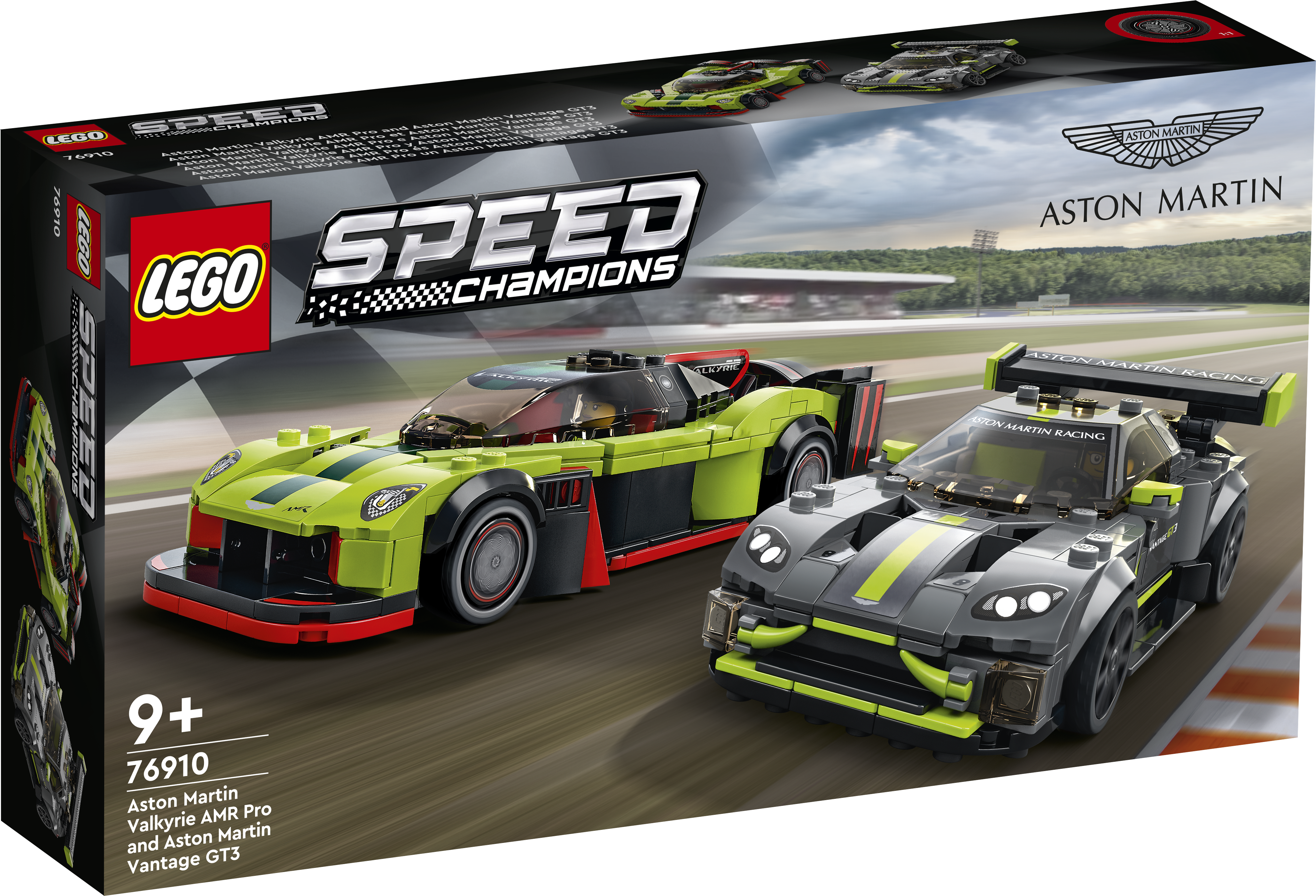 Lego 76910 Aston Martin Valkyrie & Vantage GT3