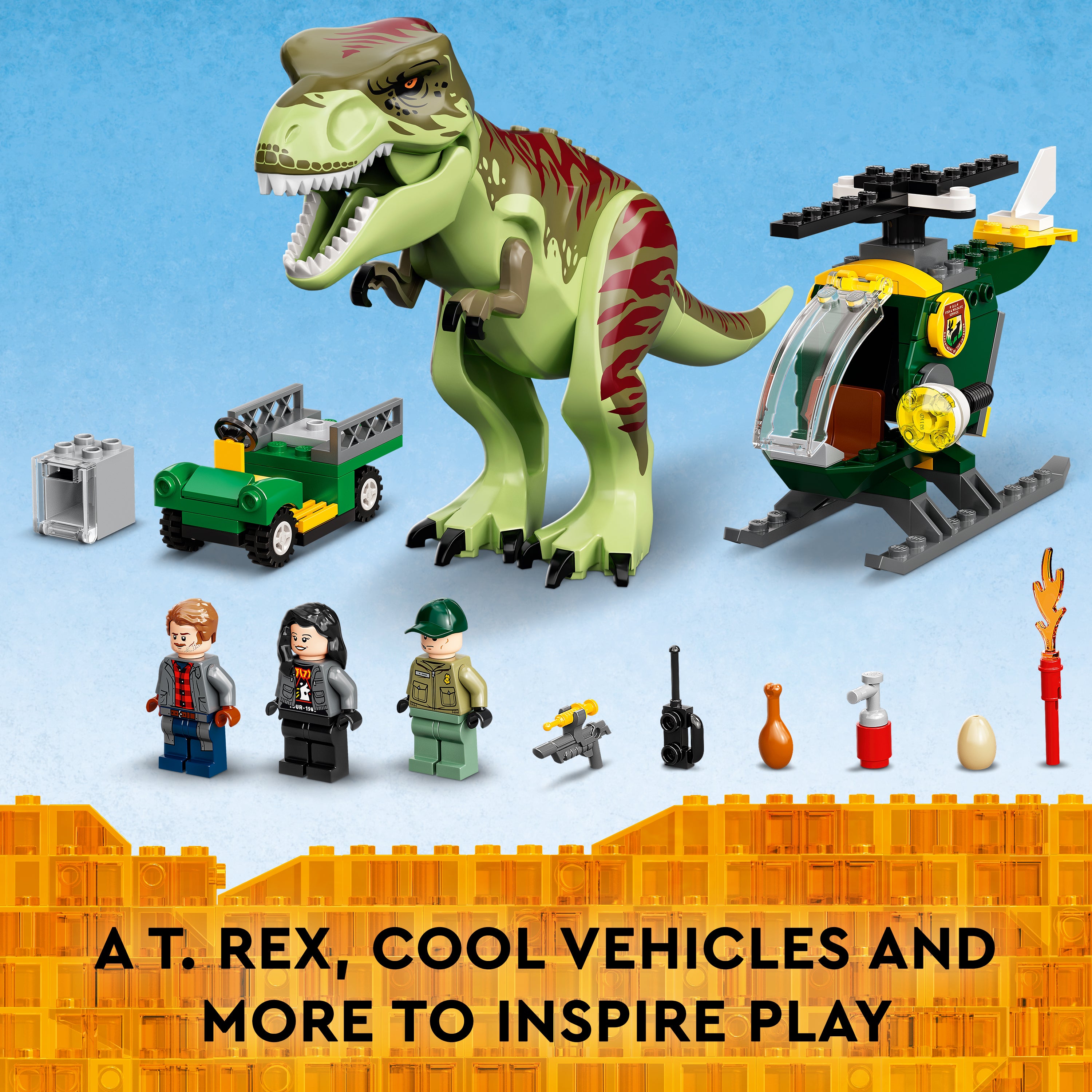 Lego 76944 T. rex Dinosaur Breakout