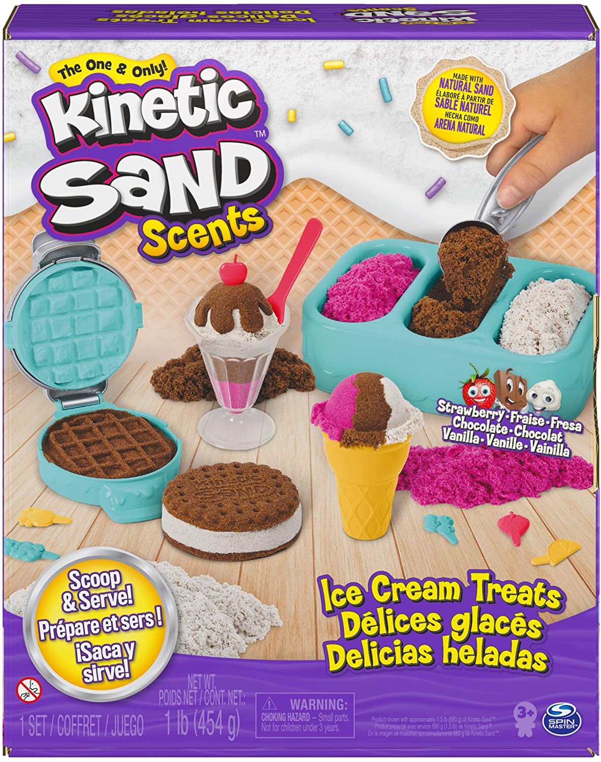Kinetic Sand New Ice Cream Treats