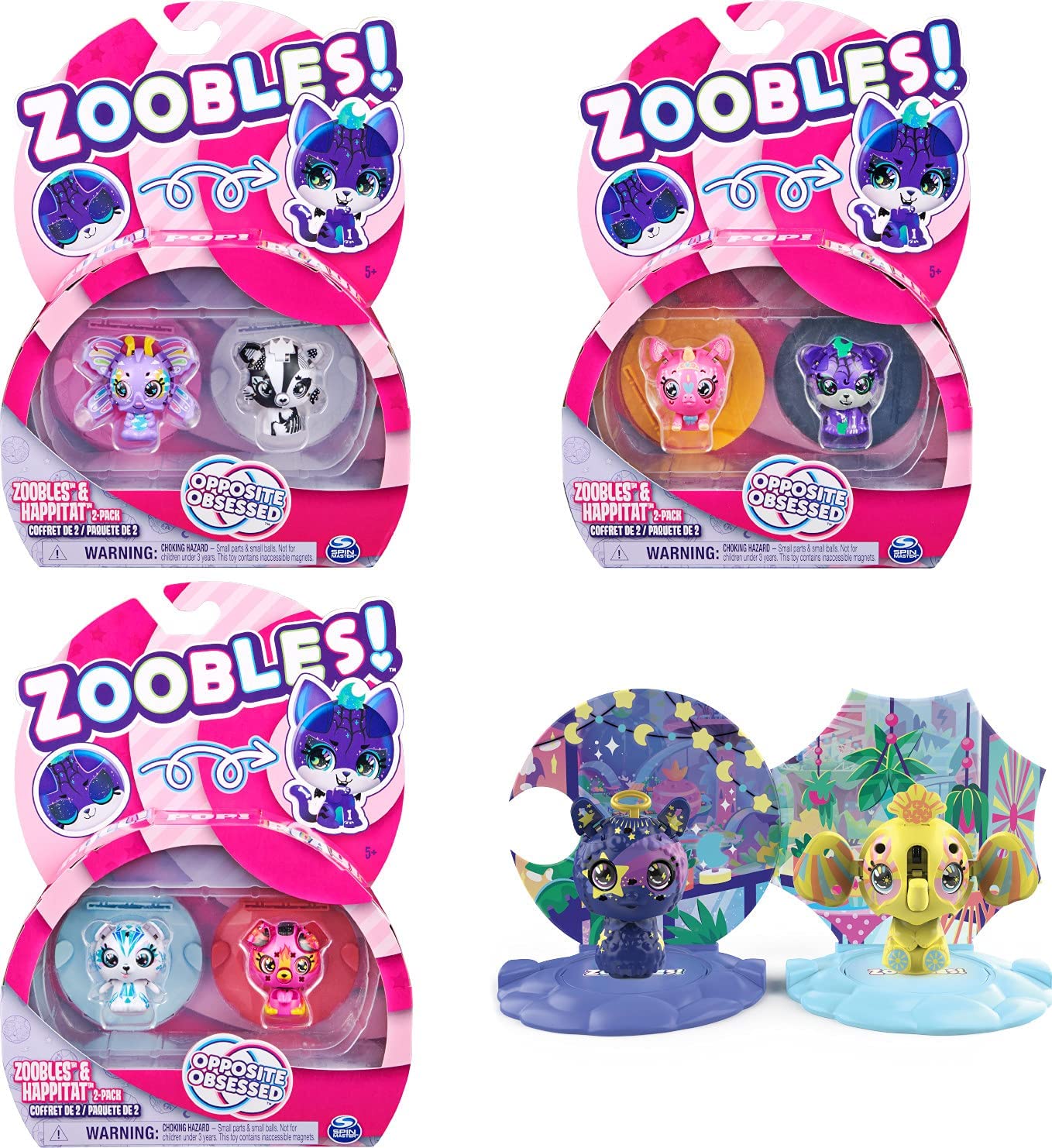Zoobles Animal 2 pack