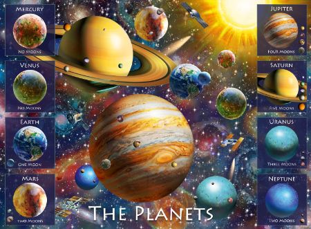 Ravensburger The Planets XXL - 100 Piece Jigsaw