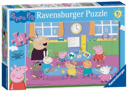 Ravensburger Peppa Pig Classroom Fun 35 Pce Puzzle