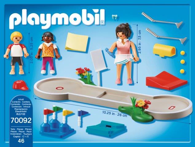 Playmobil Family Fun Mini Golf