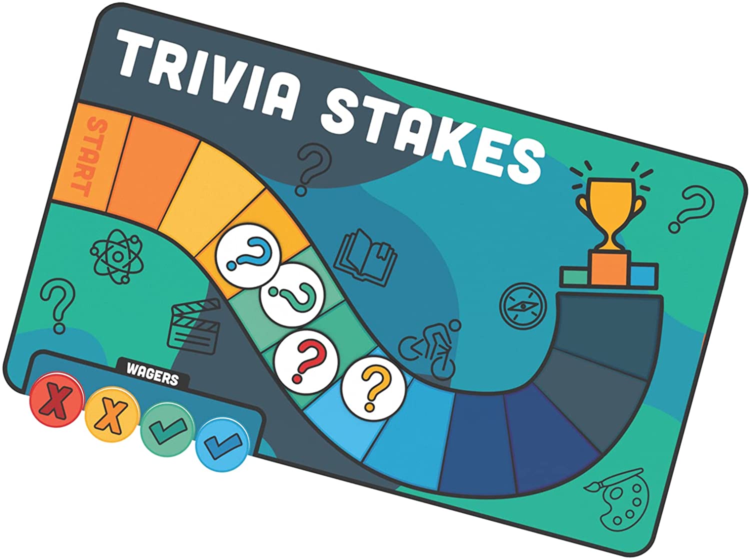 Trivia Stakes Family Board Game