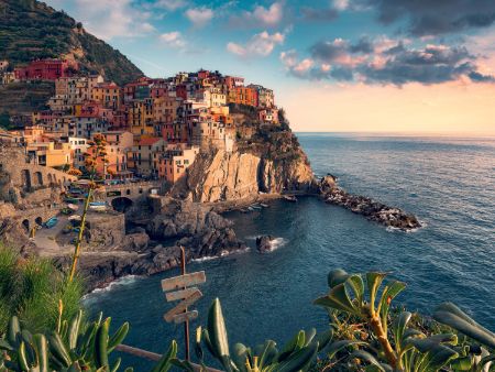 View Of Cinque Terre Italy 1500 Piece Jigsaw Puzzl