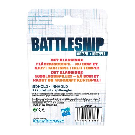 MB Battleship Card Game