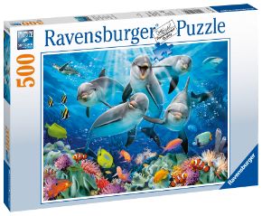 Dolphins 500 Piece Jigsaw Puzzle