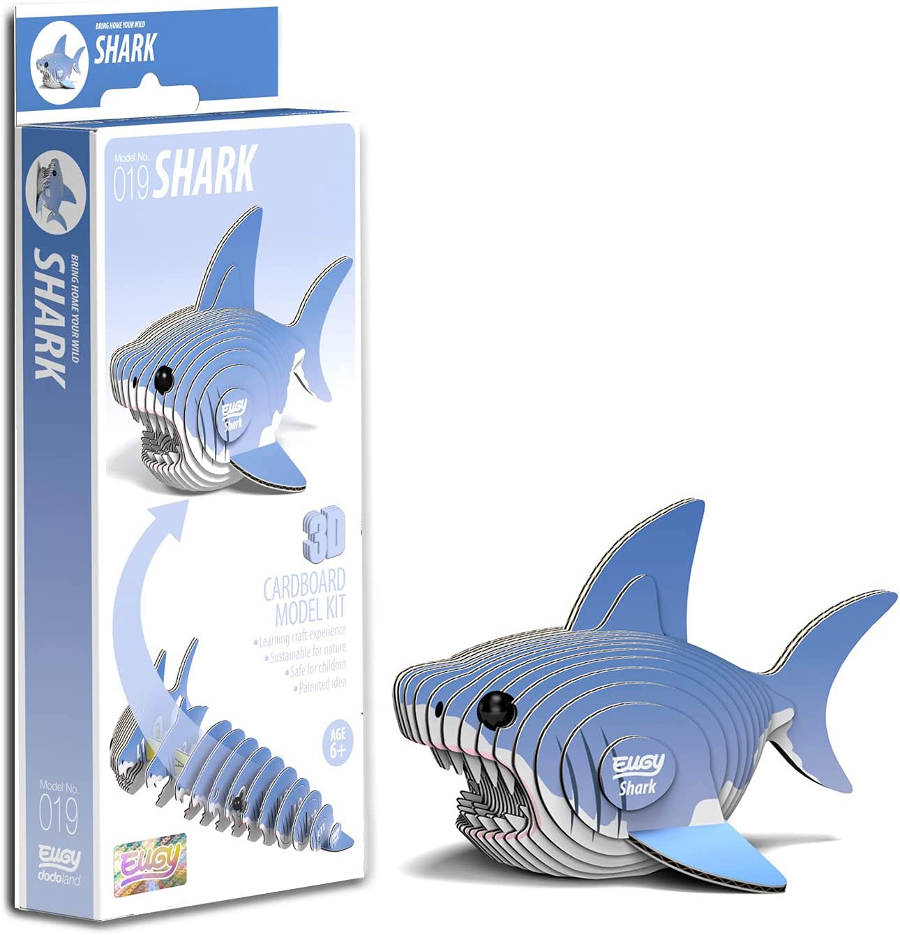 EUGY Shark 3D Puzzle