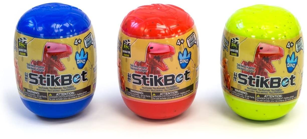 StikBot Dino Eggs Assorted