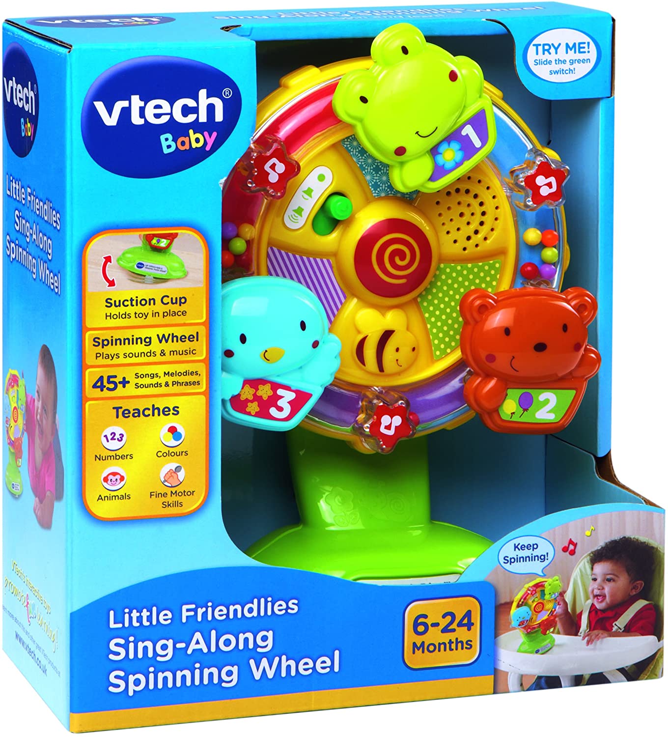 Vtech Little Friendlies Sing-Along Spinning Wheel