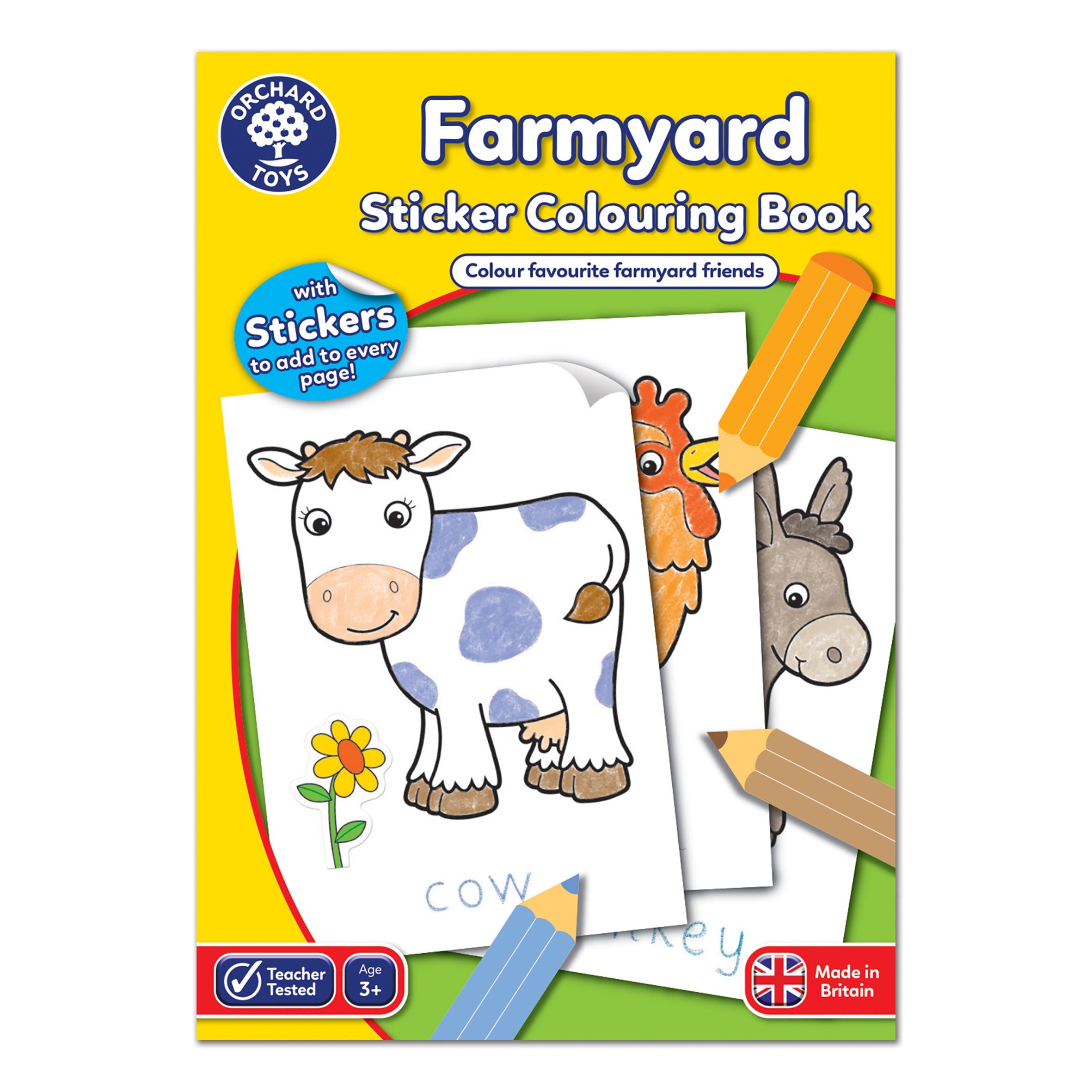Orchard Farmyard Colouring Book