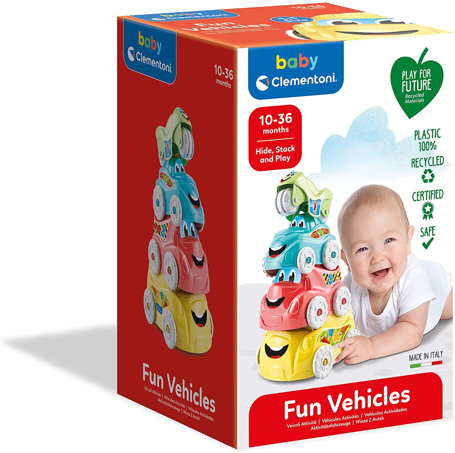 Baby Clementoni - Fun Vehicles
