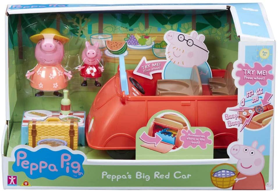 Peppa Big Red Car