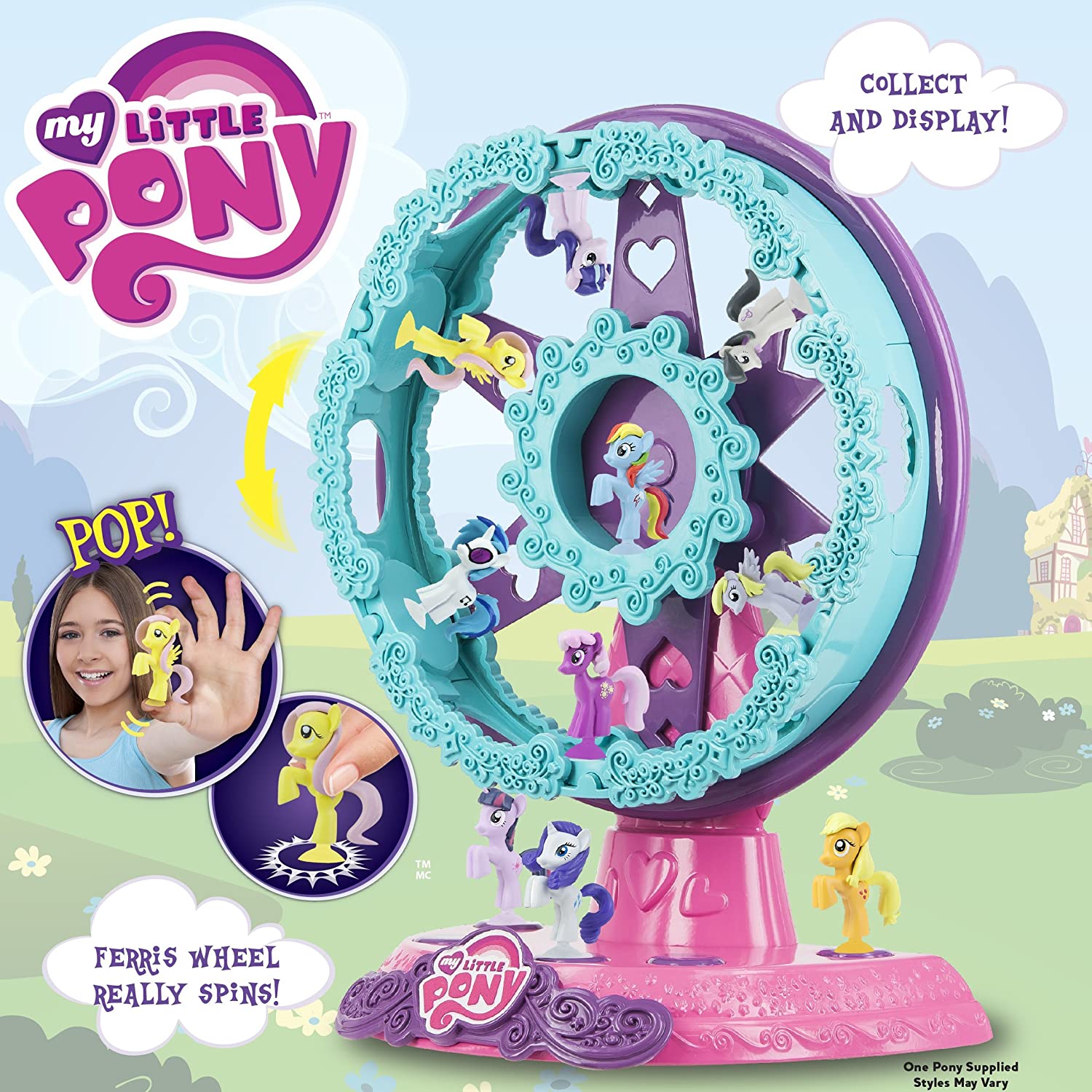 My Little Pony Squish Pops Ferris Wheel