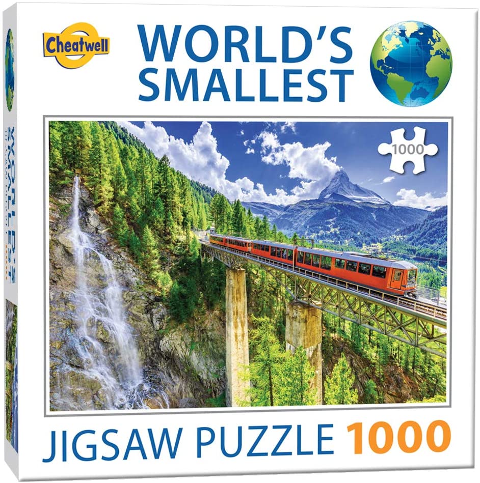 Worlds Smallest Matterhorn 100 Piece Jigsaw