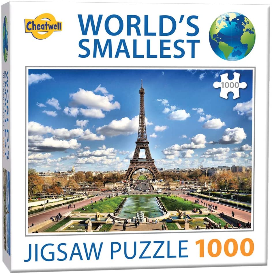 Worlds Smallest Eiffel Tower 1000 Piece Jigsaw